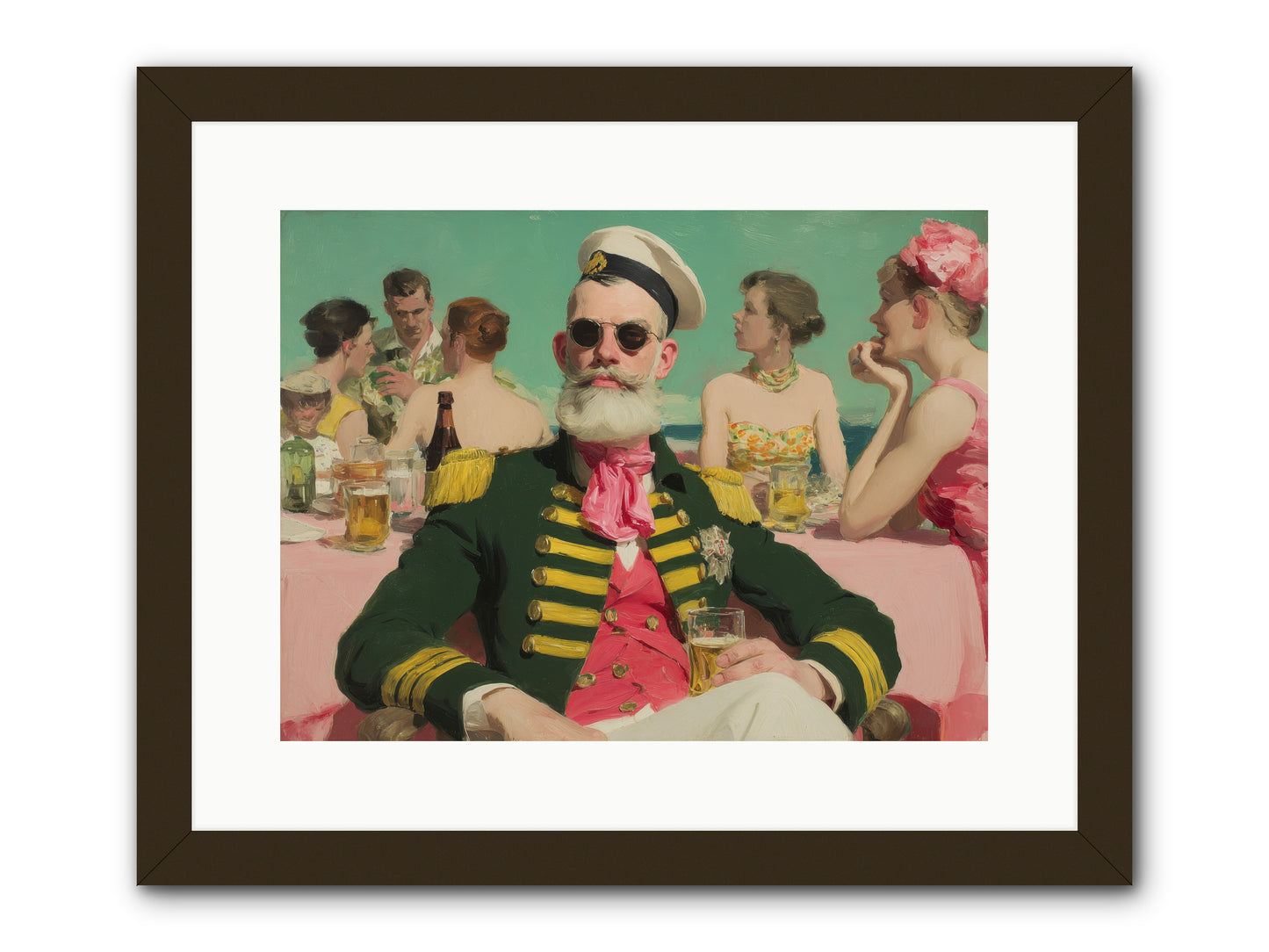 A Letter Never Sent -- Framed Print - Black 16x12