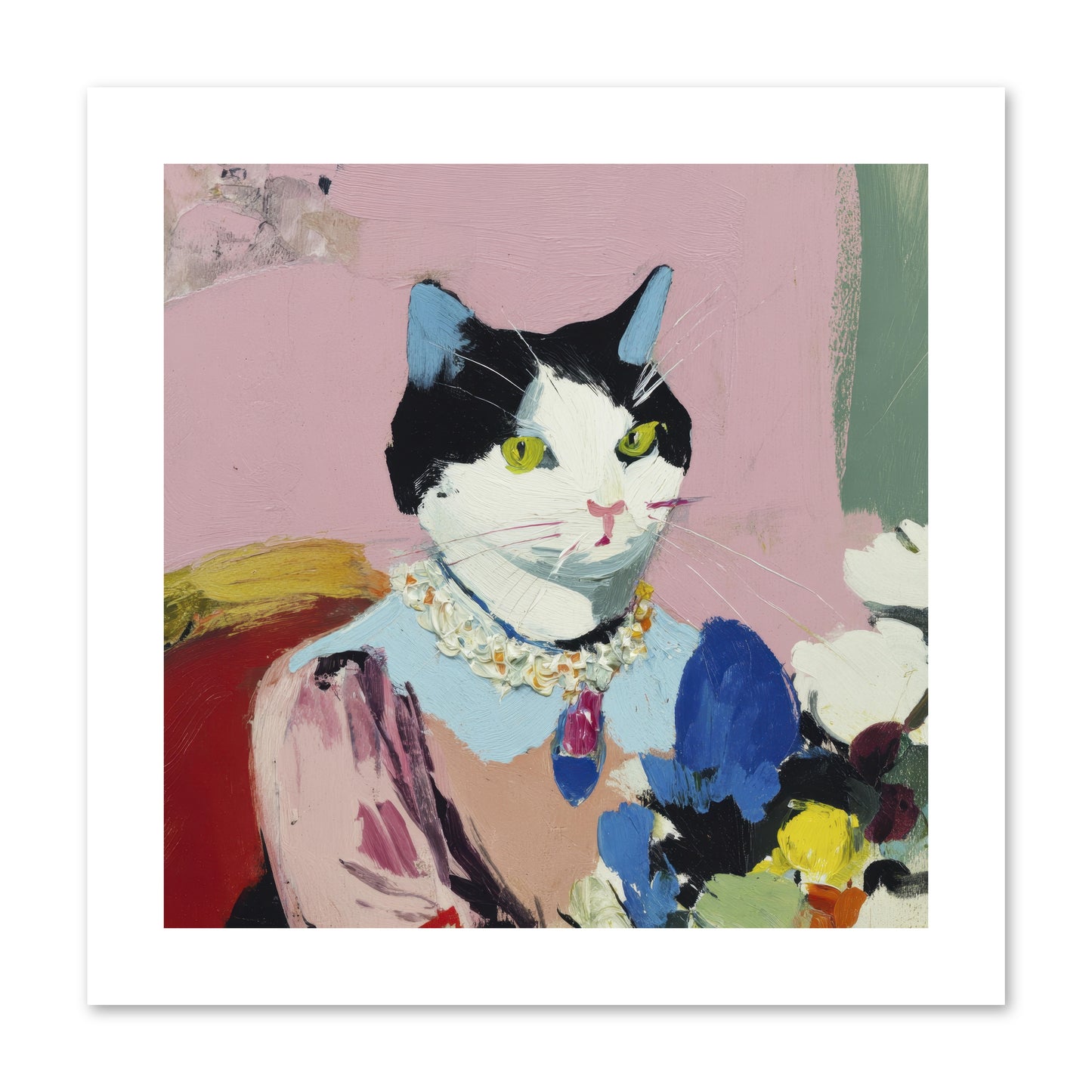 A Life Among Treasures -- Paper Print 10x10