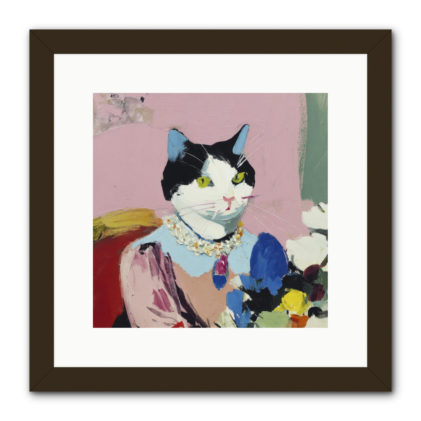 A Life Among Treasures -- Framed Print - Black 12x12
