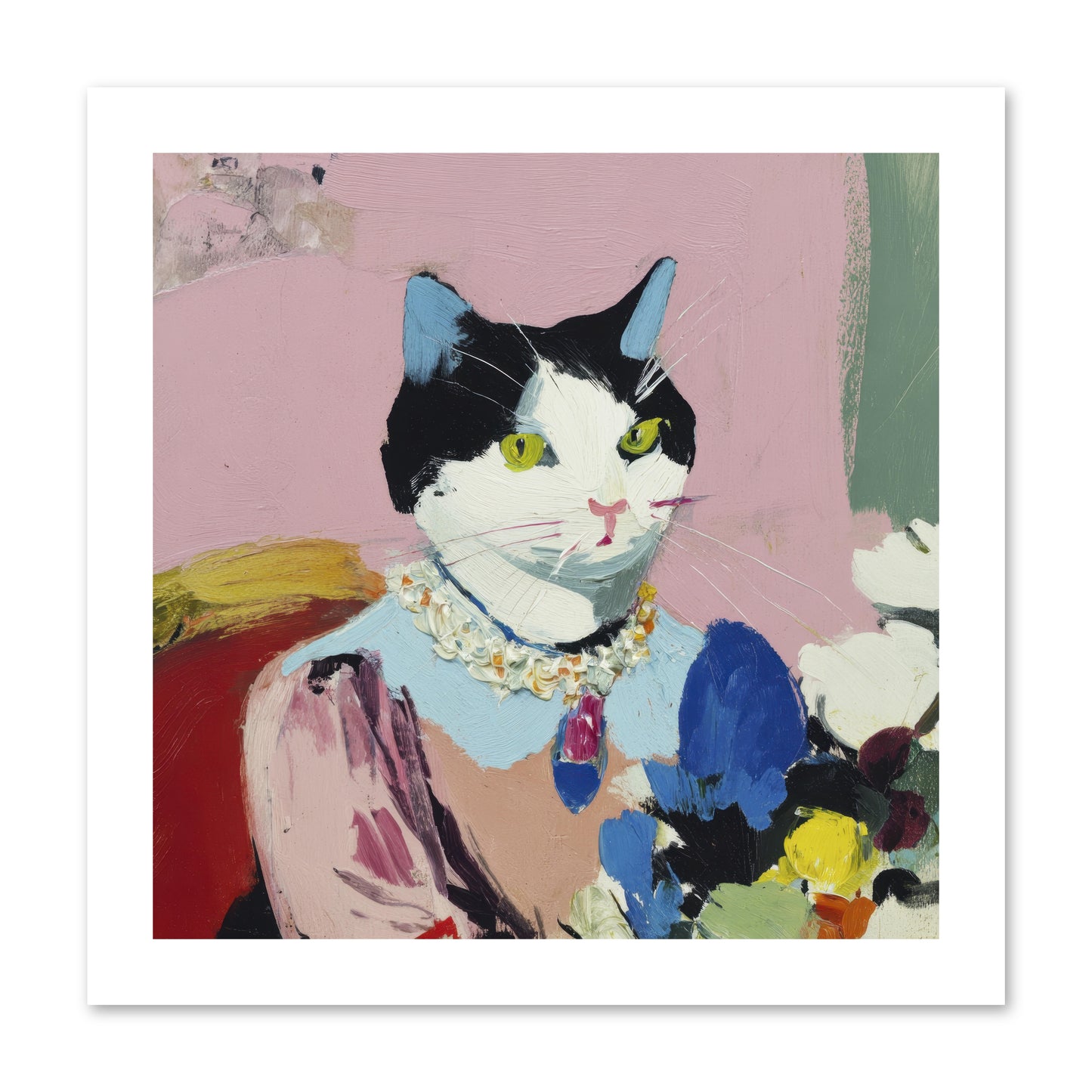 A Life Among Treasures -- Paper Print 12x12