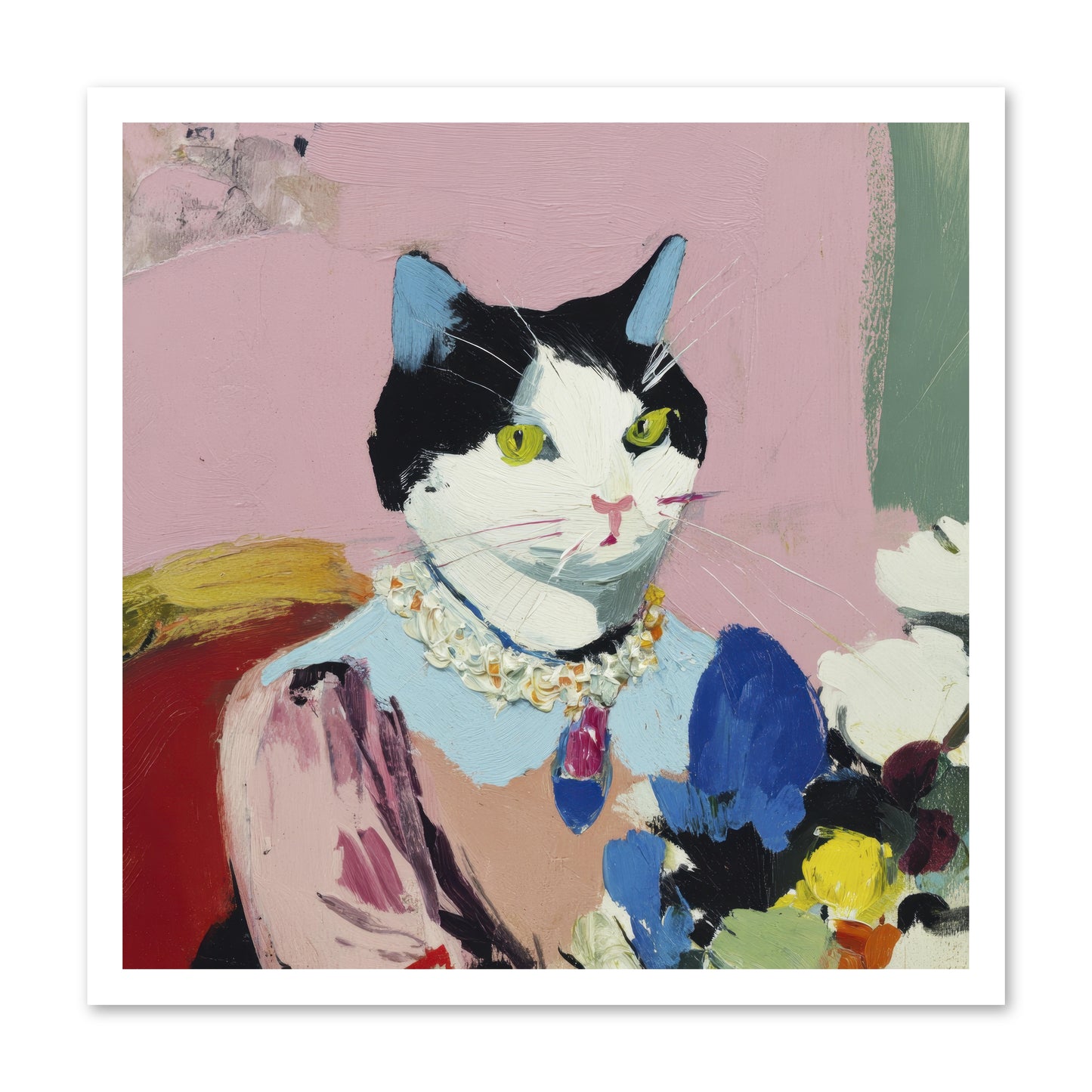 A Life Among Treasures -- Paper Print 24x24