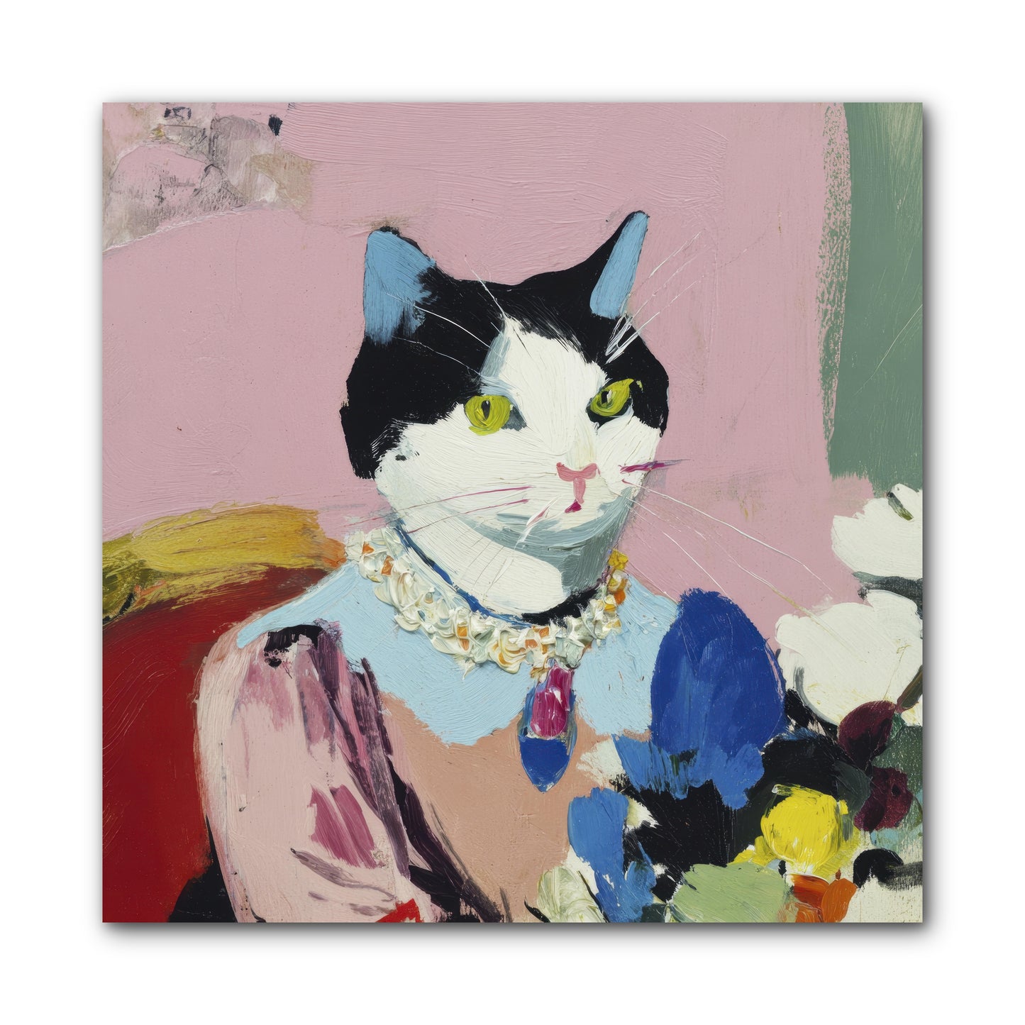 A Life Among Treasures -- Wrapped Canvas 10x10