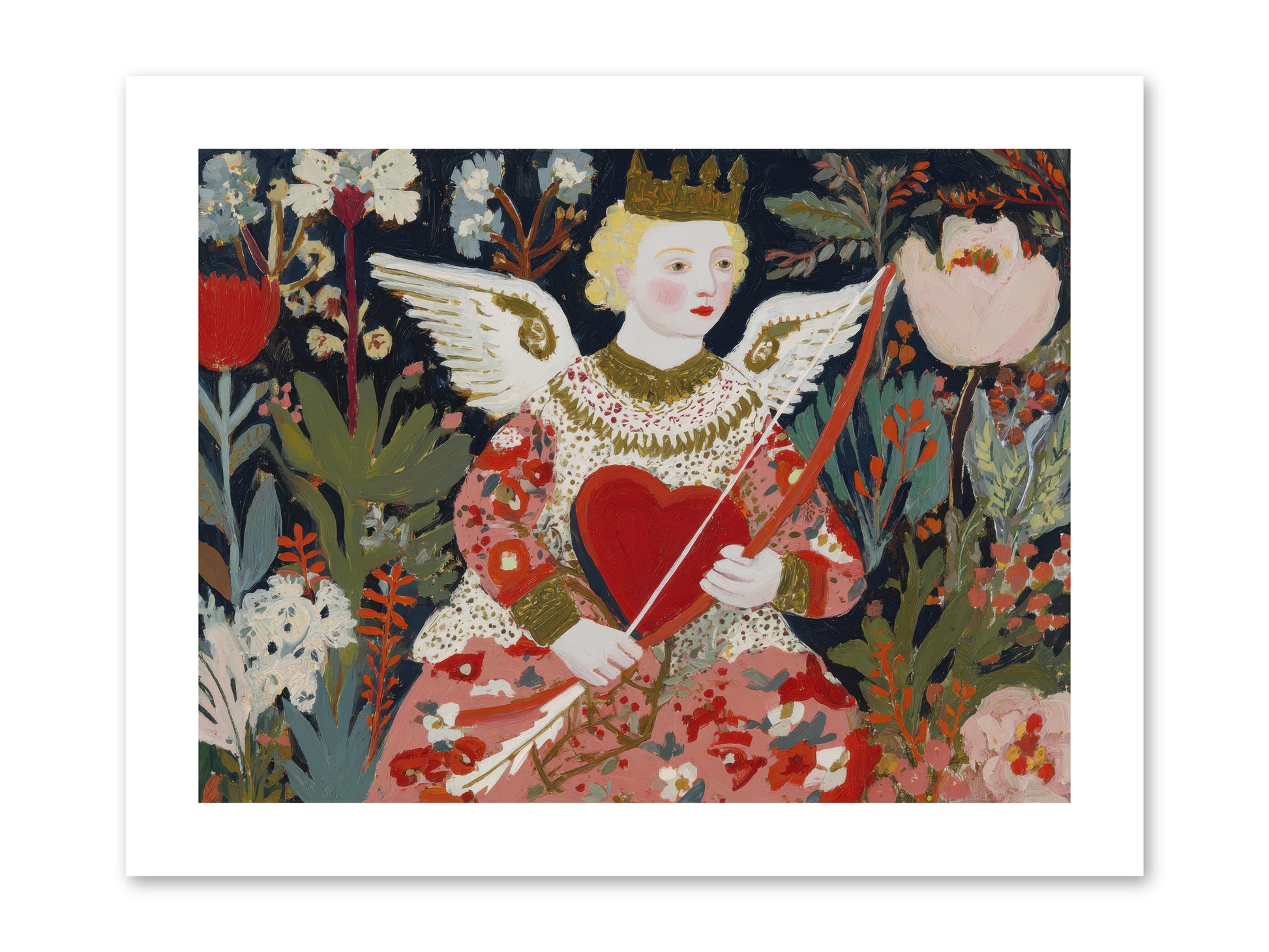 A Little Hymn For Your Heart -- Paper Print 12x9