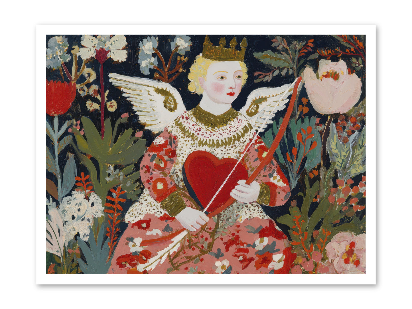 A Little Hymn For Your Heart -- Loose Canvas Print 32x24