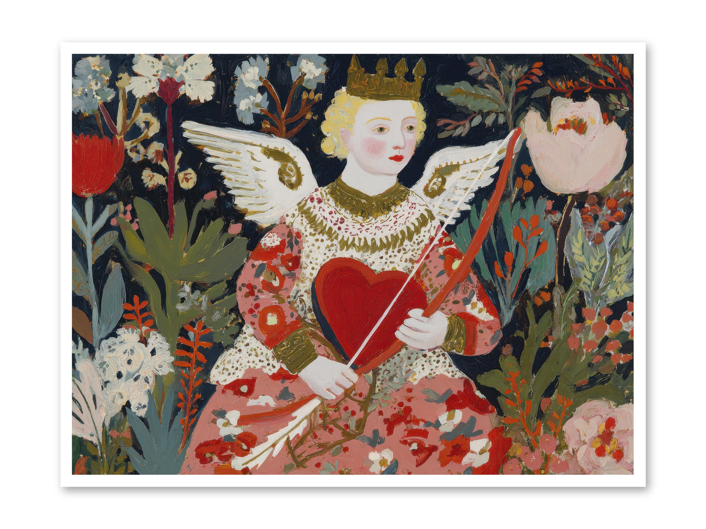 A Little Hymn For Your Heart -- Loose Canvas Print 48x36