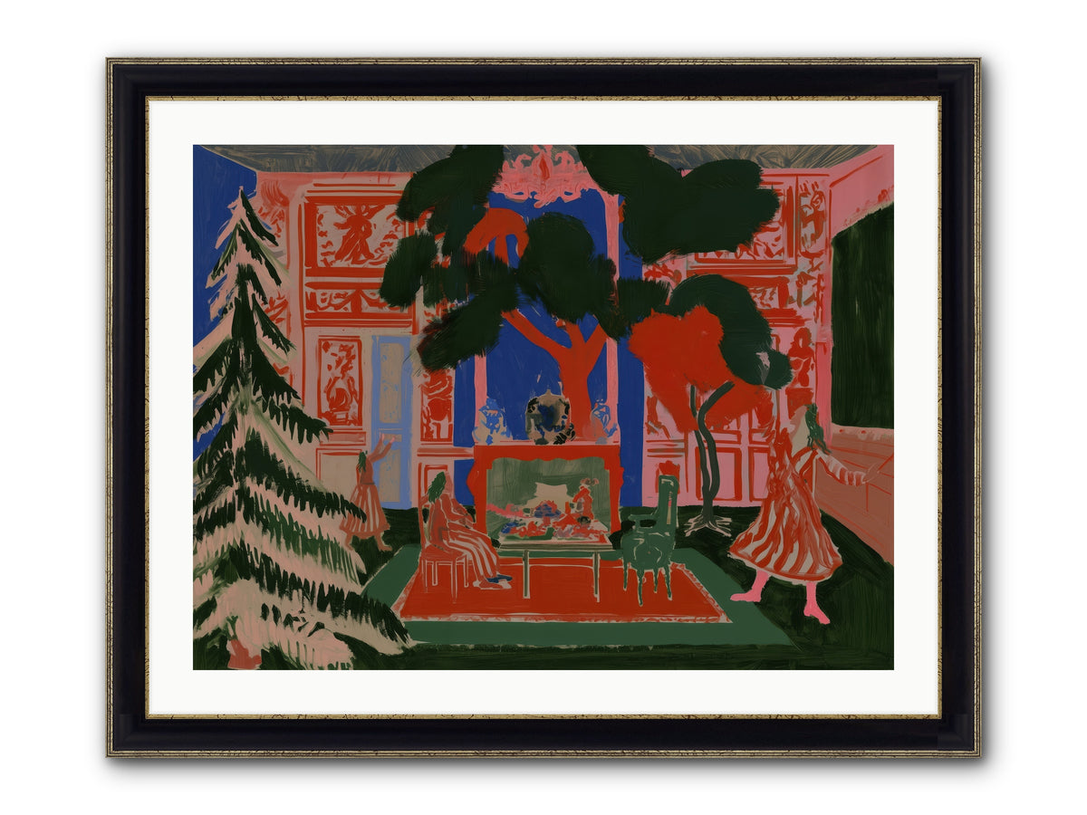 A Little More Candlelight — A-Little-More-Candlelight-32x24-Framed-Print-Black-Gold.jpg
