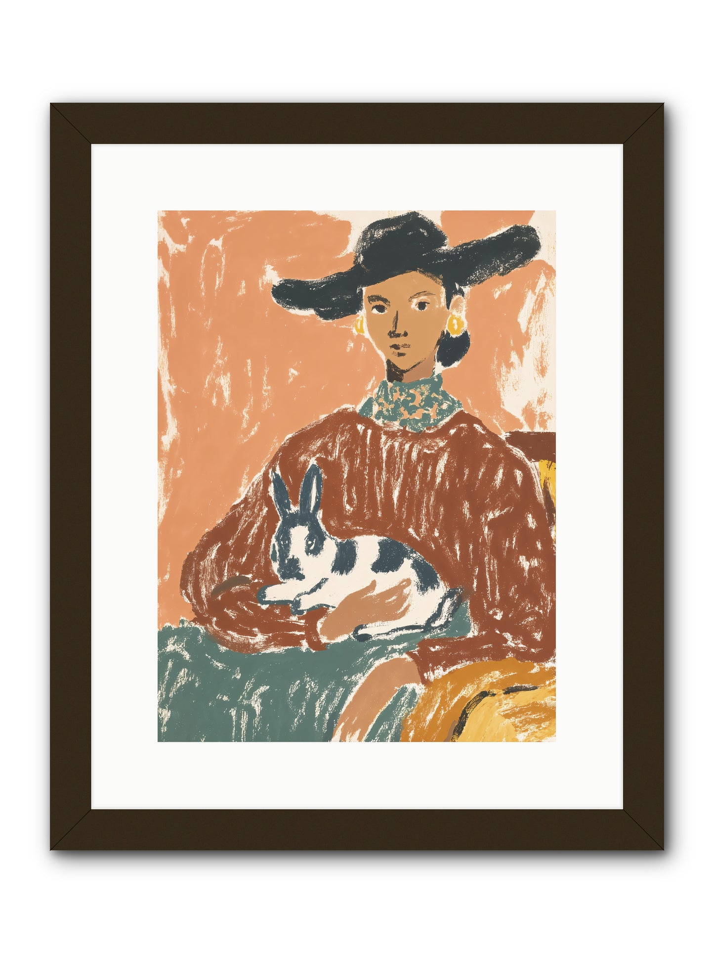 A Lullaby In The Making -- Framed Print - Black 12x16