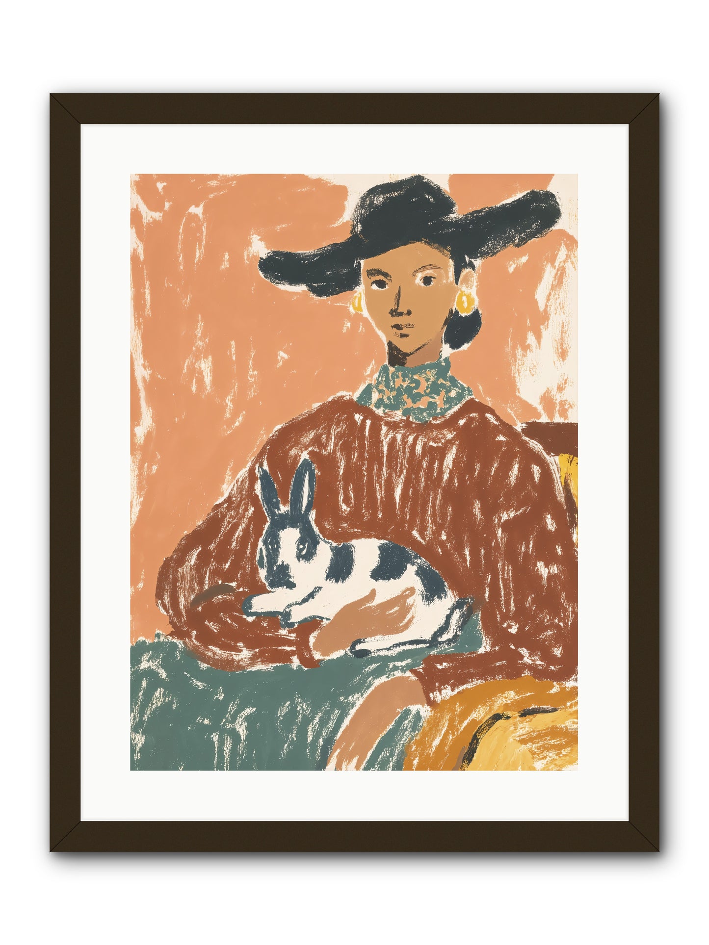 A Lullaby In The Making -- Framed Print - Black 18x24