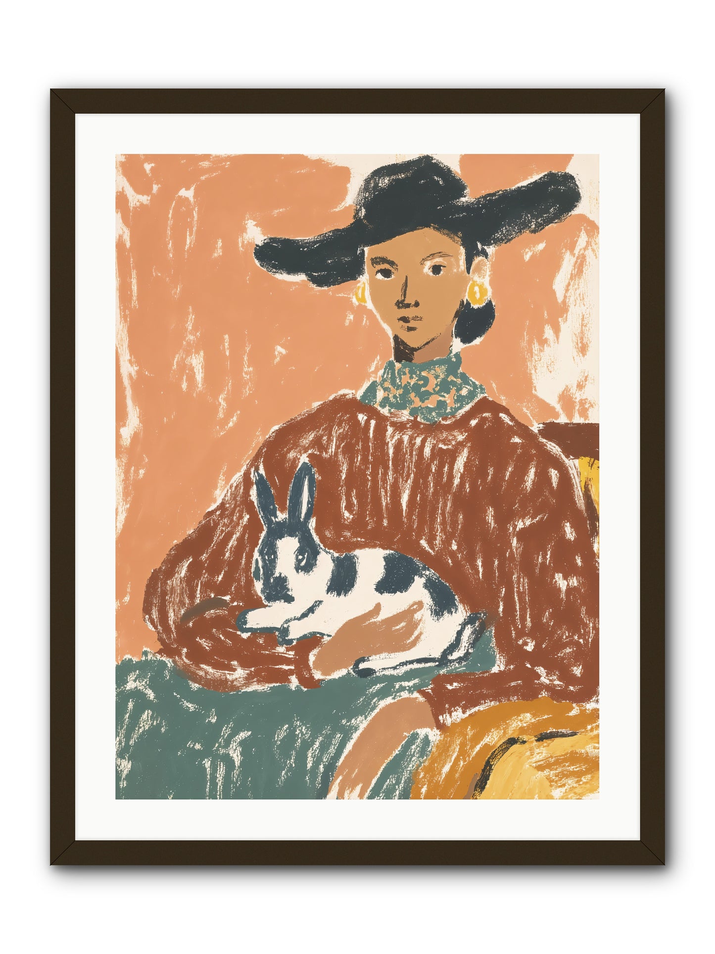 A Lullaby In The Making -- Framed Print - Black 24x32