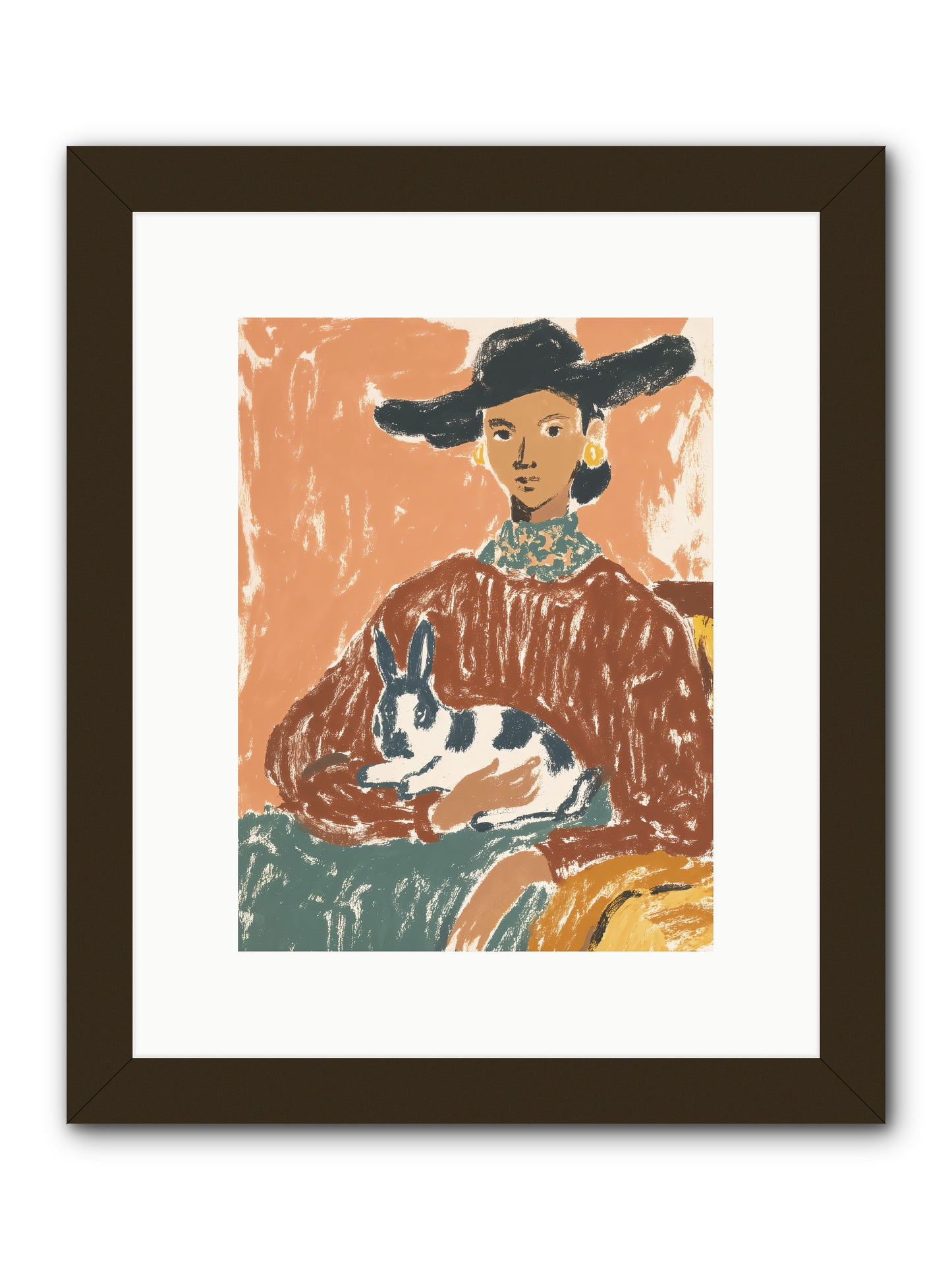 A Lullaby In The Making -- Framed Print - Black 9x12