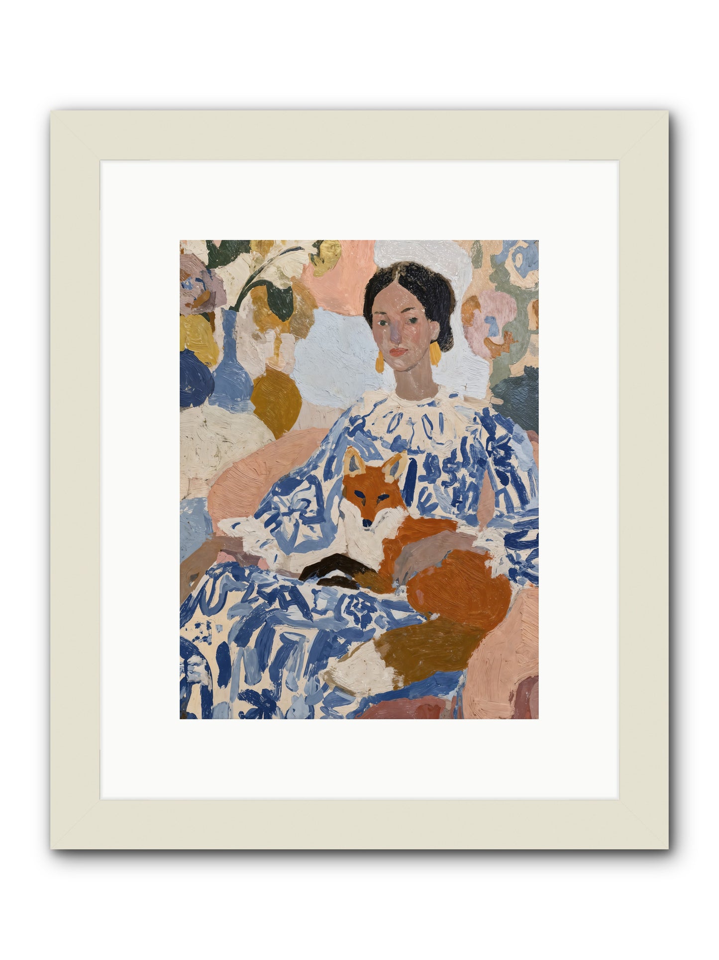 A Magical Presence -- Framed Print - White 9x12