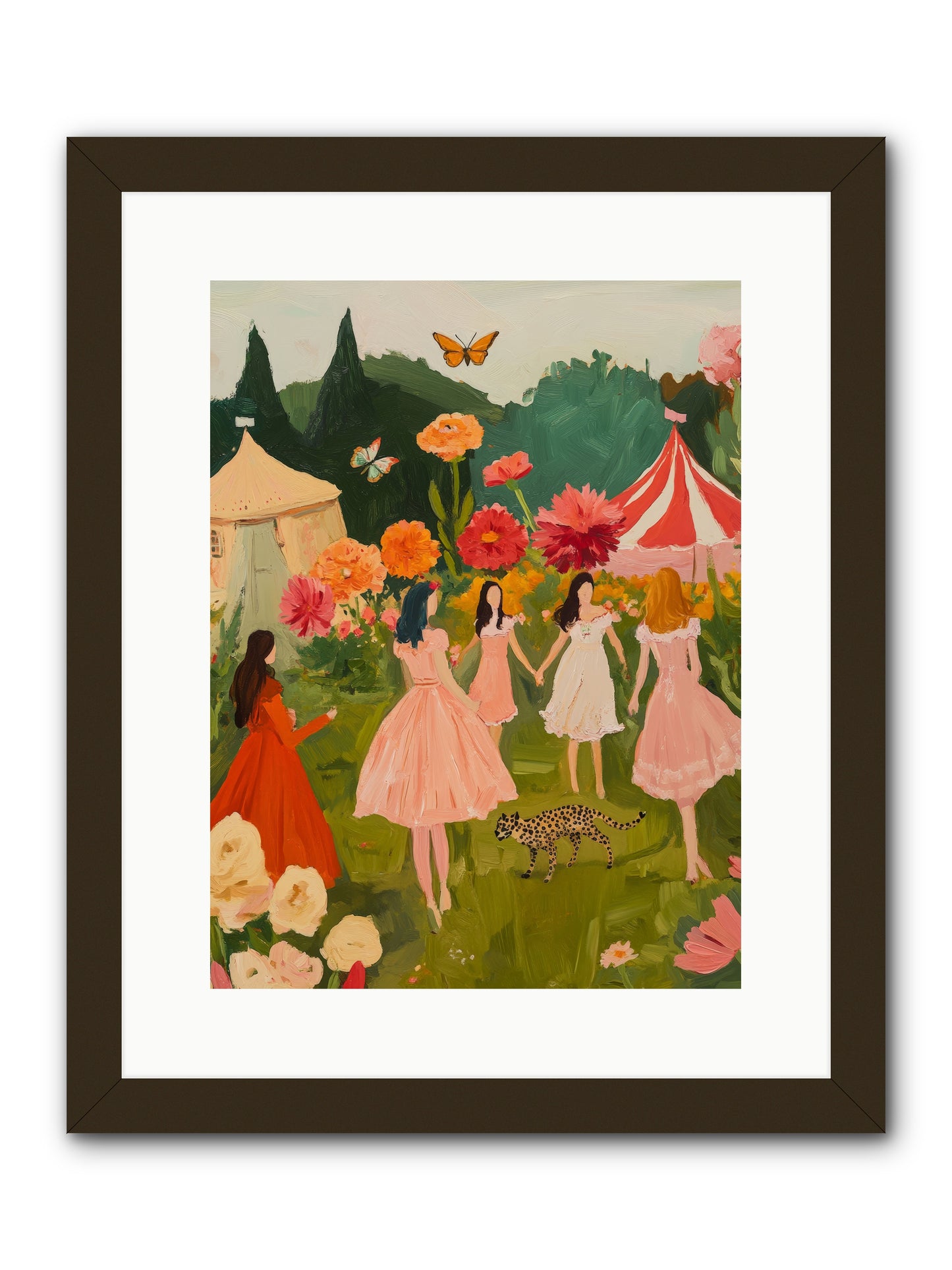 A Midsummer's SoiréeRez2 -- Framed Print - Black 12x16