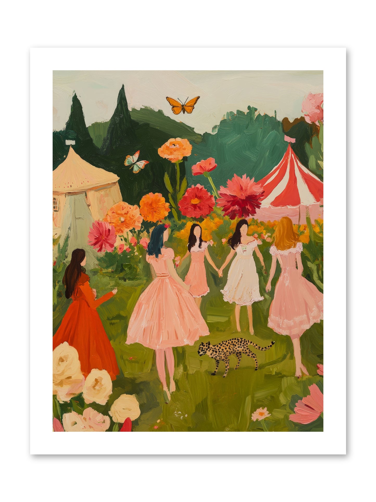 A Midsummer's SoiréeRez2 -- Loose Canvas Print 12x16