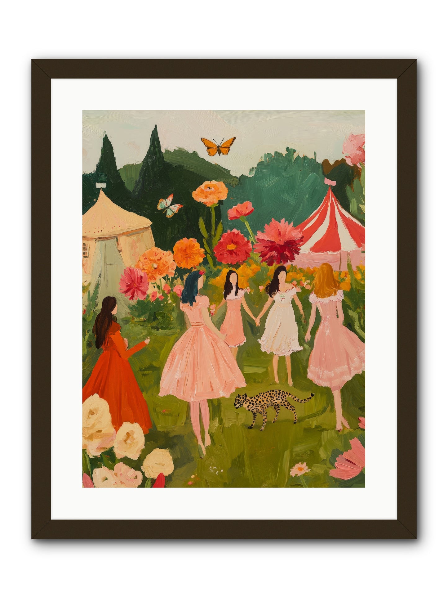 A Midsummer's SoiréeRez2 -- Framed Print - Black 18x24