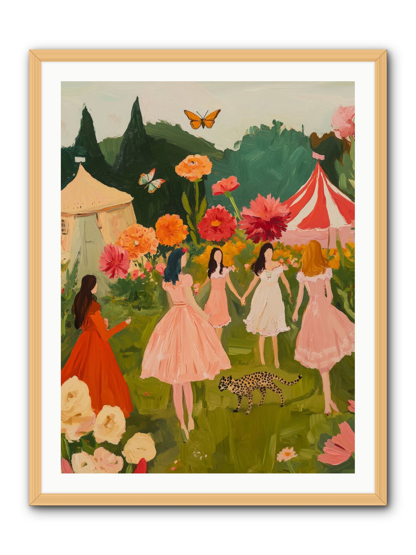 A Midsummer's SoiréeRez2 -- Framed Print - Natural 30x40