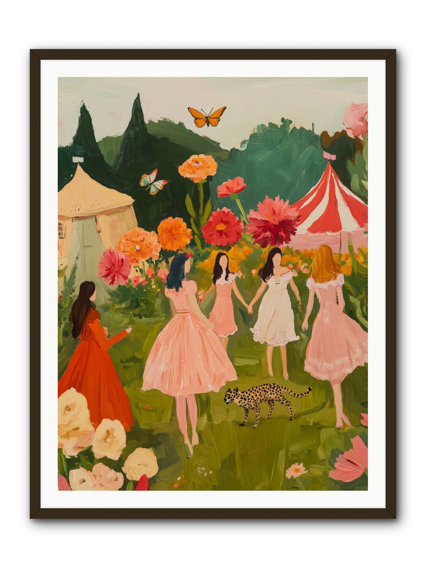 A Midsummer's SoiréeRez2 -- Framed Print - Black 36x48