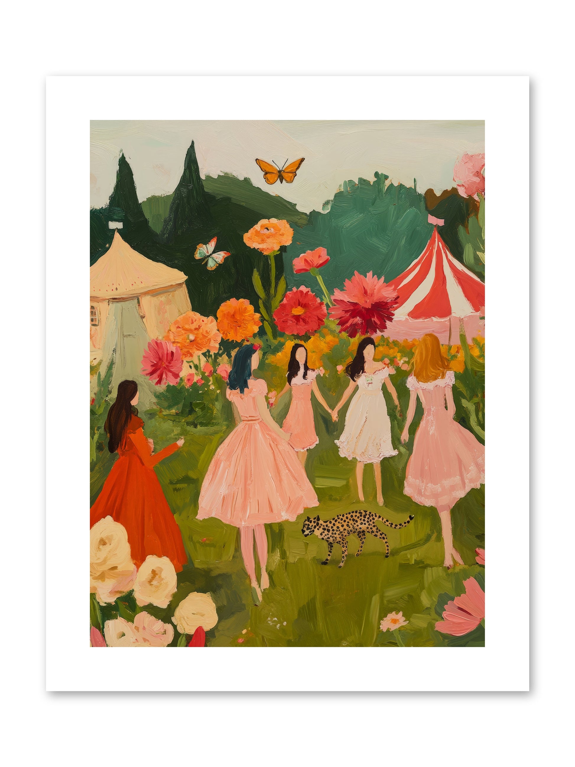 A Midsummer's SoiréeRez2 -- Paper Print 9x12