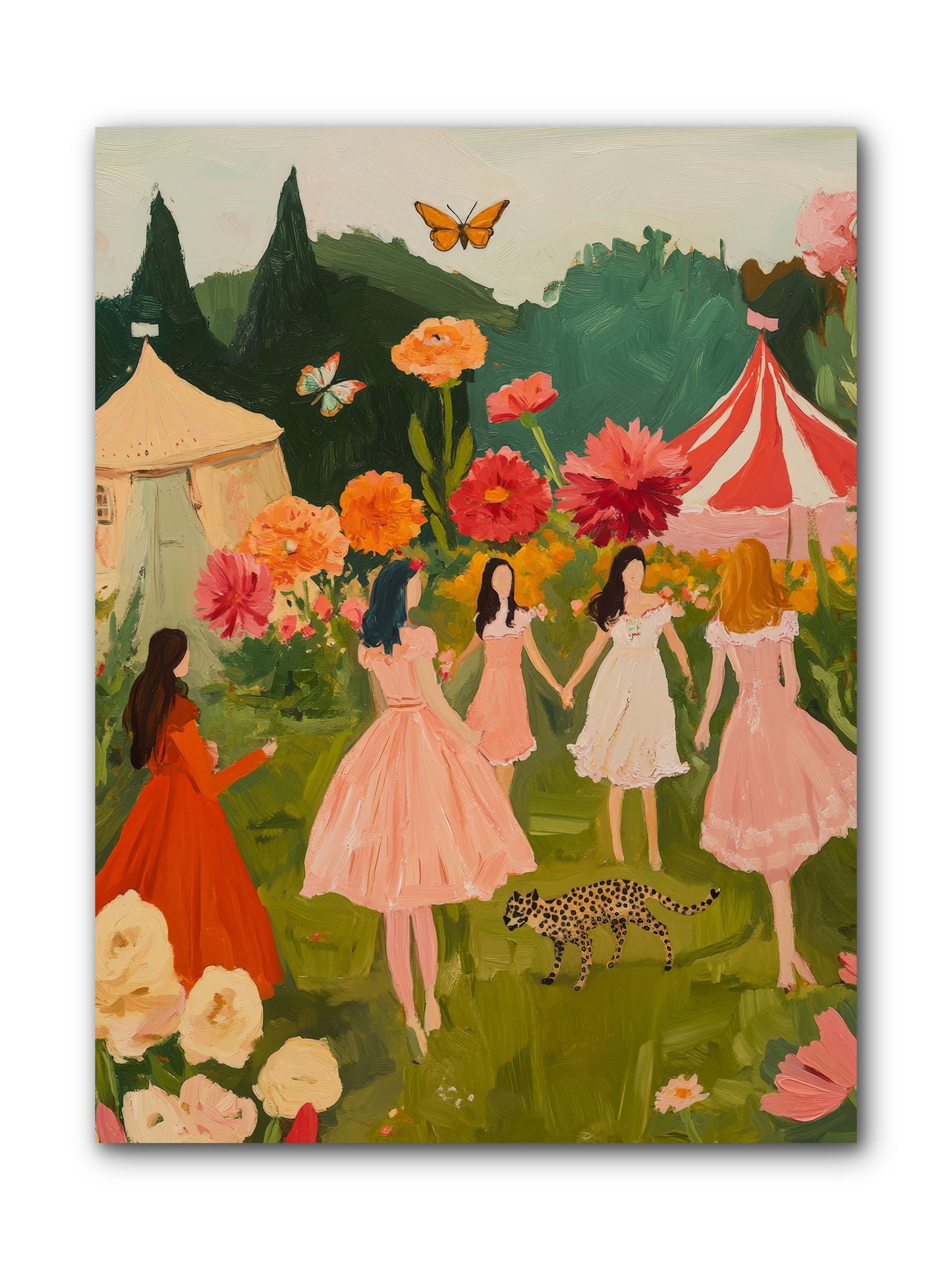 A Midsummer's SoiréeRez2 -- Wrapped Canvas 9x12