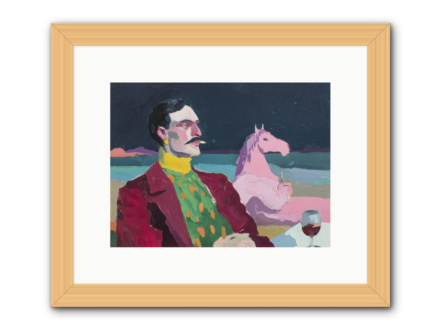 A Moment Worth Remembering -- Framed Print - Natural 12x9