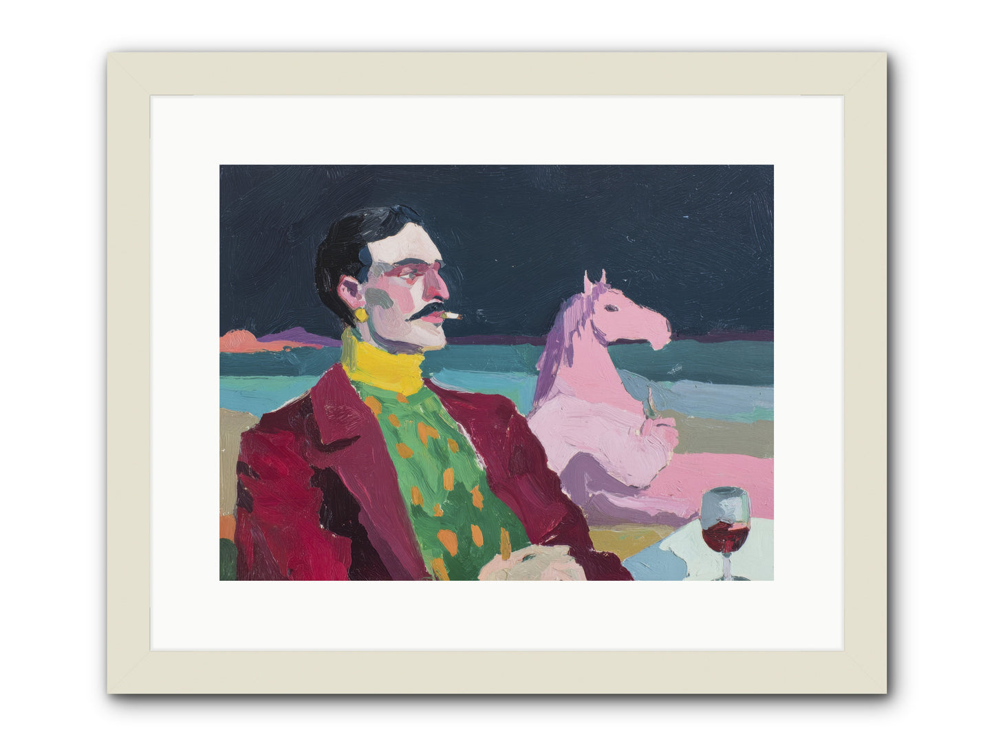 A Moment Worth Remembering -- Framed Print - White 16x12