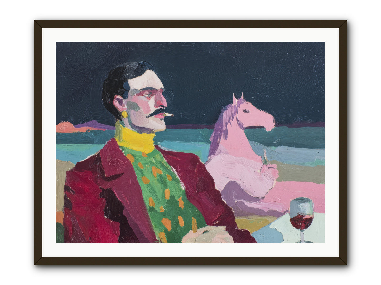 A Moment Worth Remembering -- Framed Print - Black 40x30