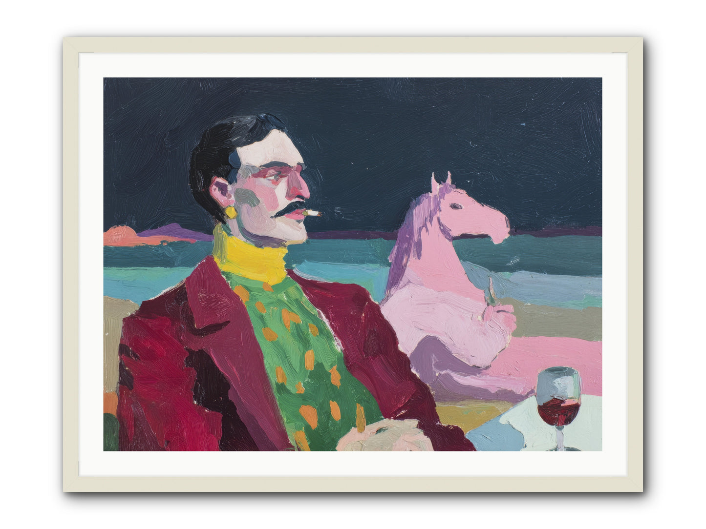 A Moment Worth Remembering -- Framed Print - White 40x30