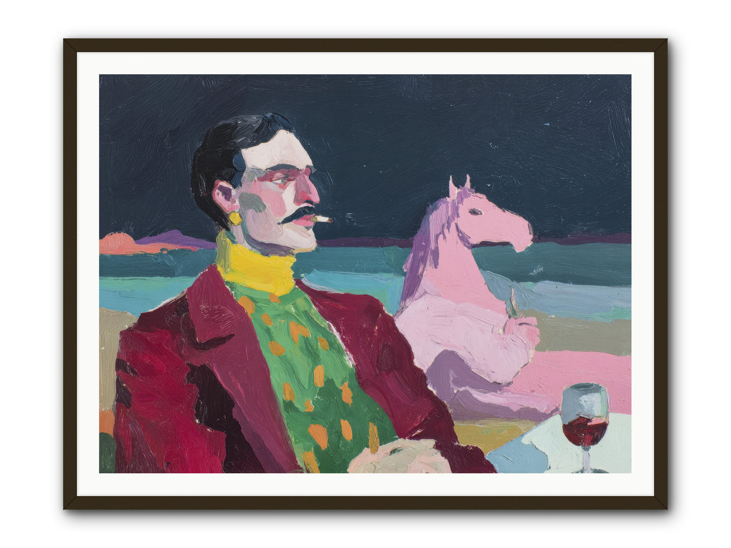 A Moment Worth Remembering -- Framed Print - Black 48x36