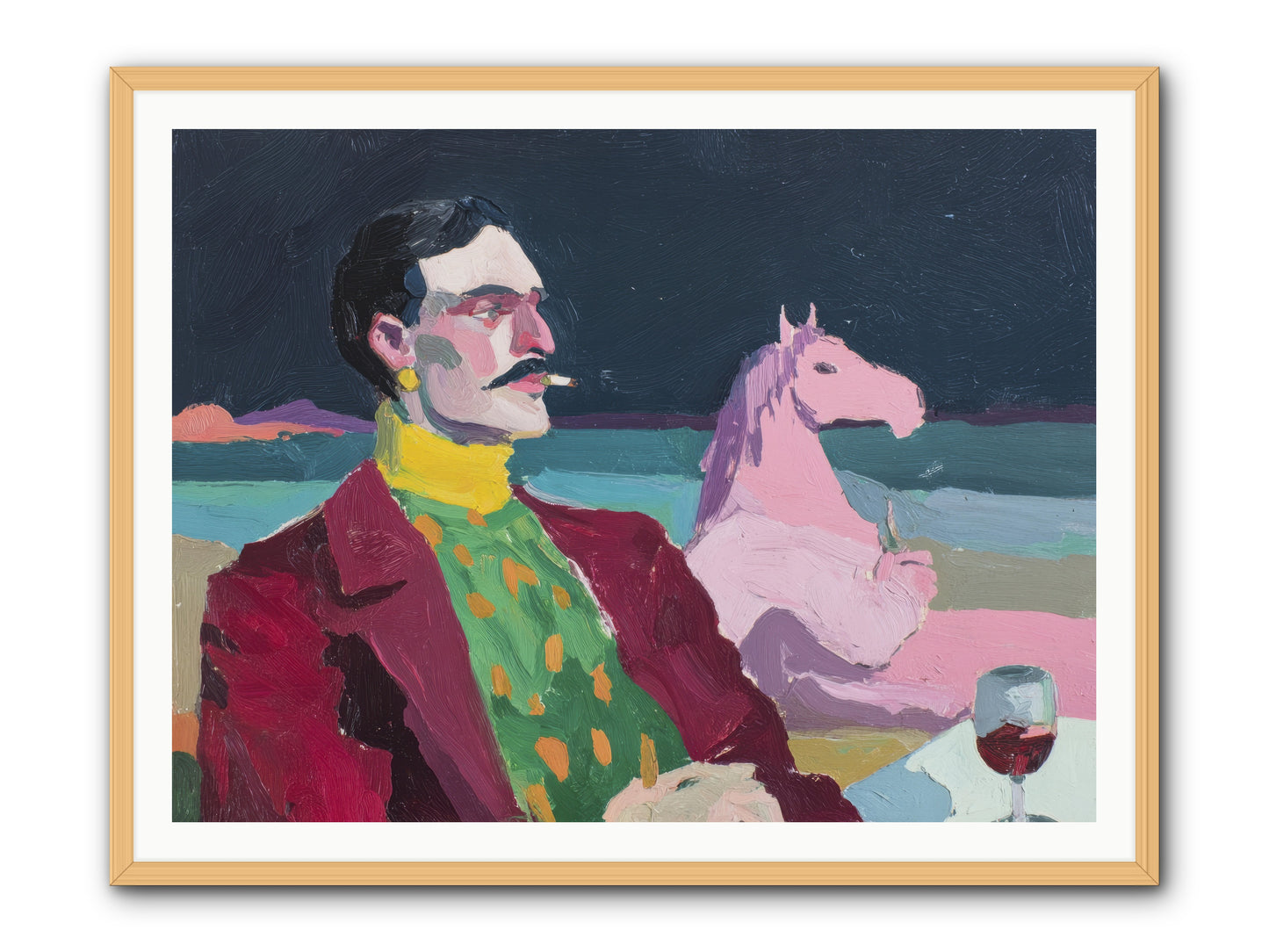 A Moment Worth Remembering -- Framed Print - Natural 48x36
