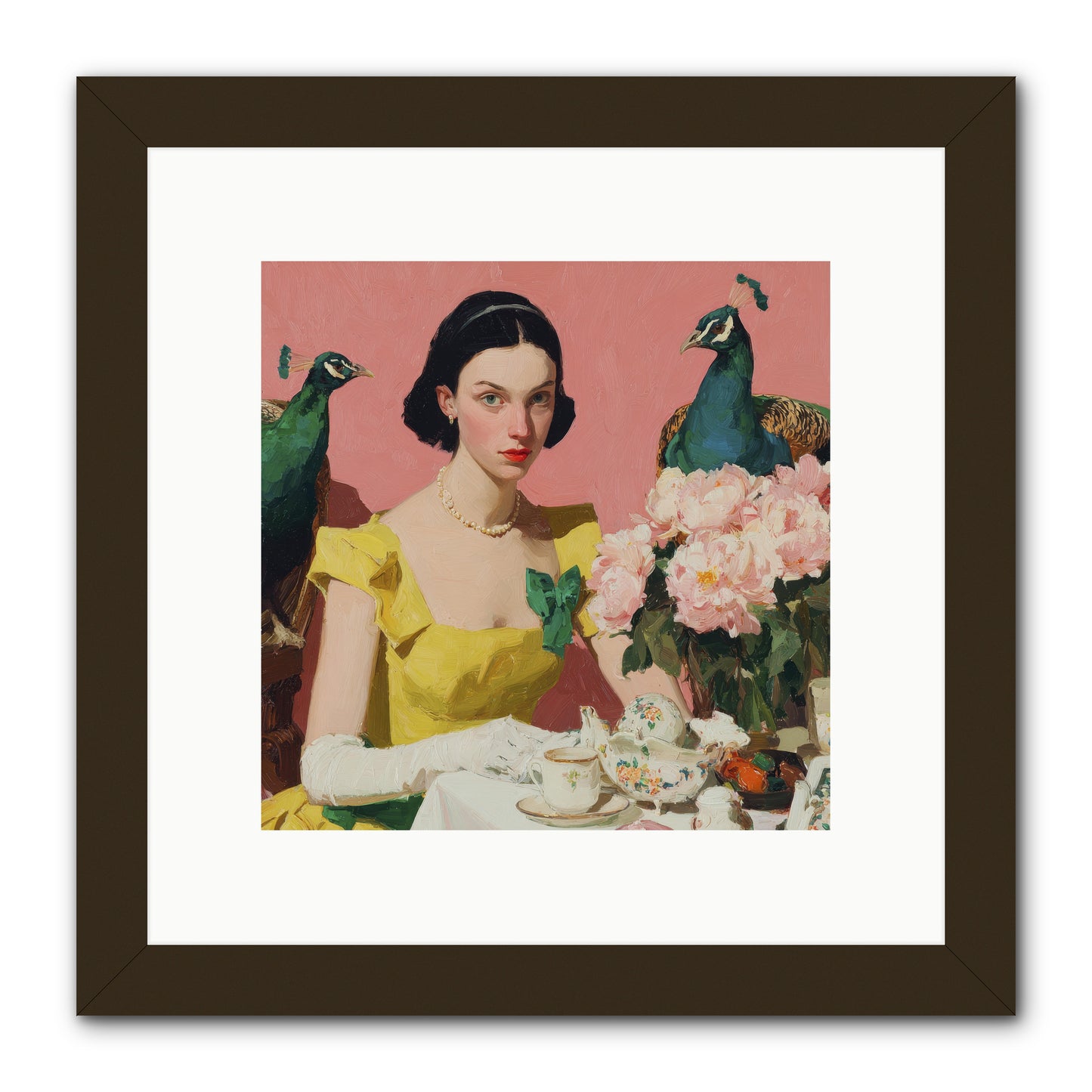 A Night to Be Remembered -- Framed Print - Black 10x10