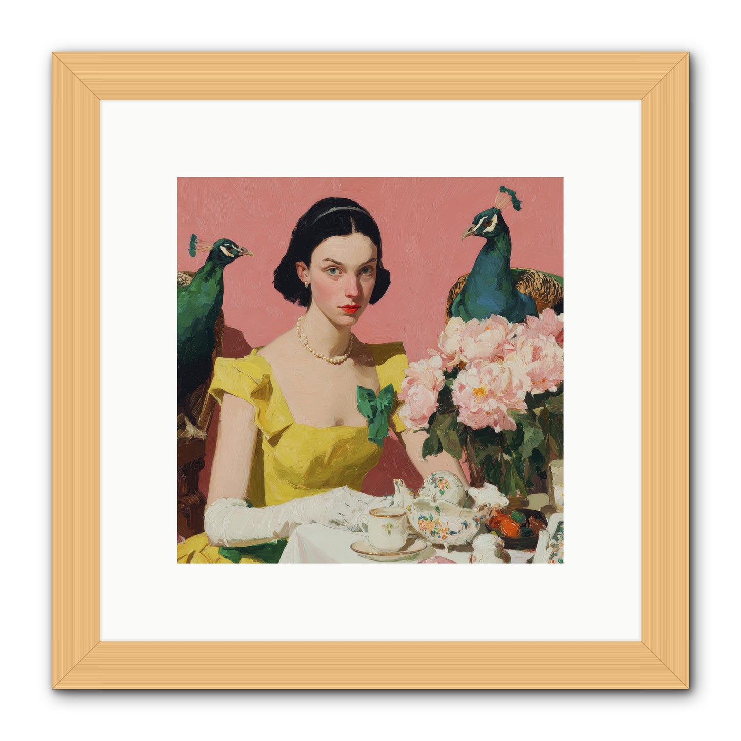 A Night to Be Remembered -- Framed Print - Natural 10x10