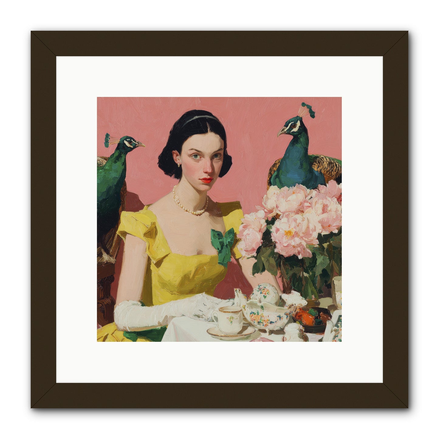 A Night to Be Remembered -- Framed Print - Black 12x12
