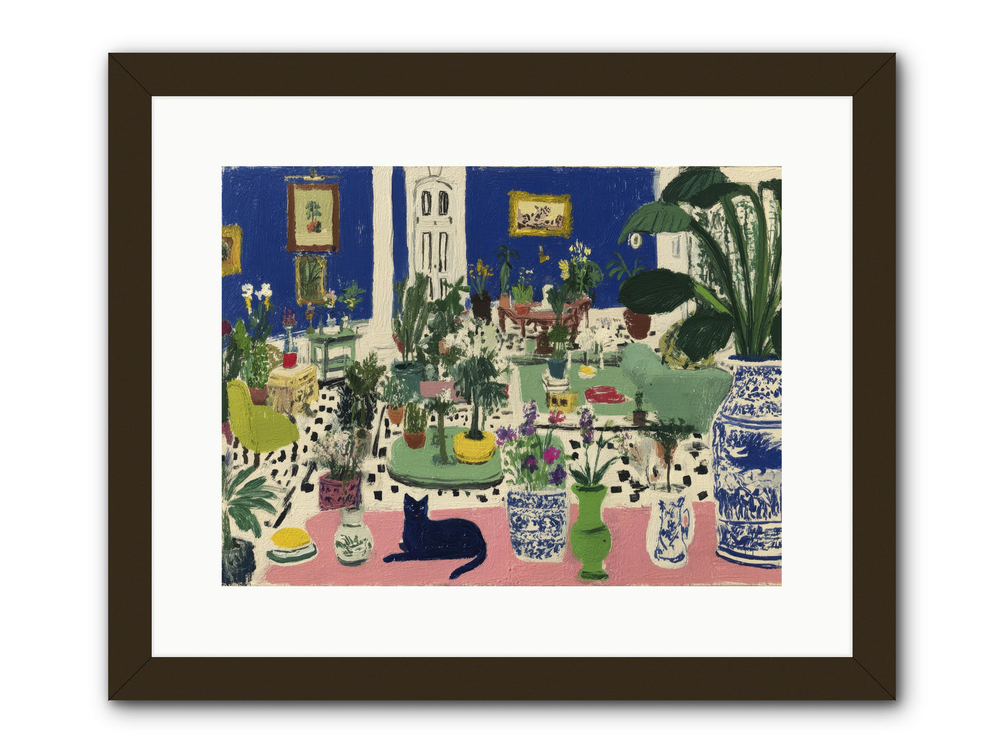 A Paradise of His Own -- Framed Print - Black 16x12