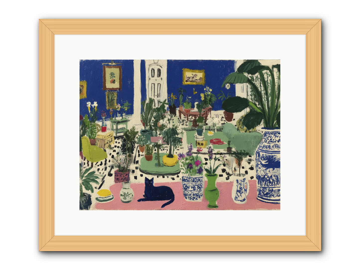 A Paradise of His Own -- Framed Print - Natural 16x12