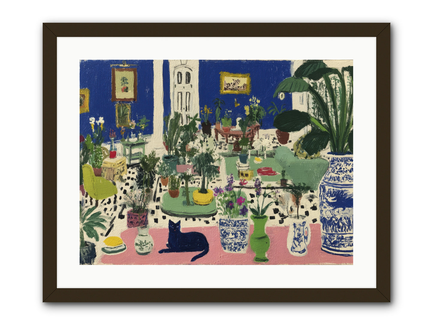 A Paradise of His Own -- Framed Print - Black 24x18