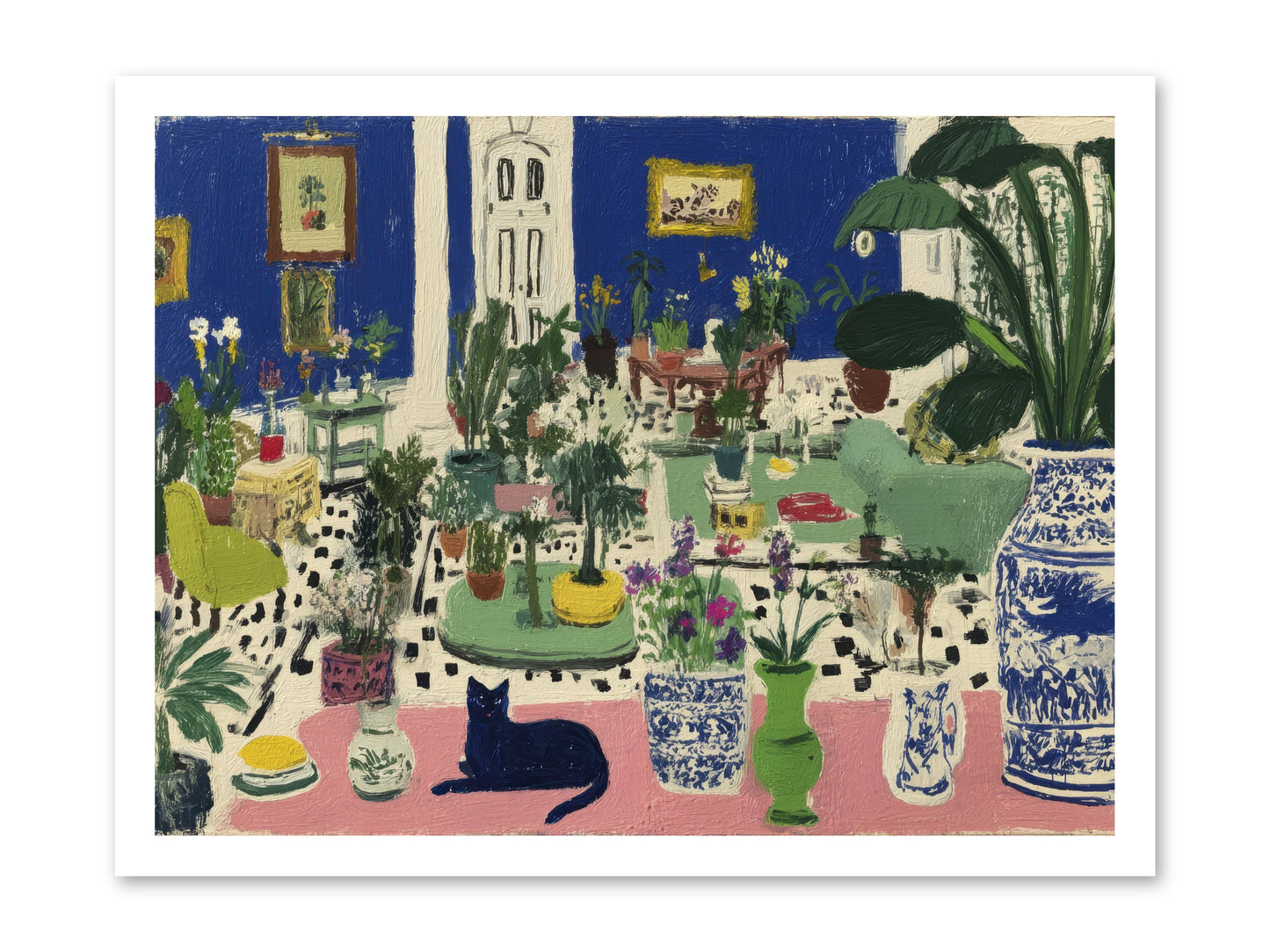 A Paradise of His Own -- Loose Canvas Print 24x18