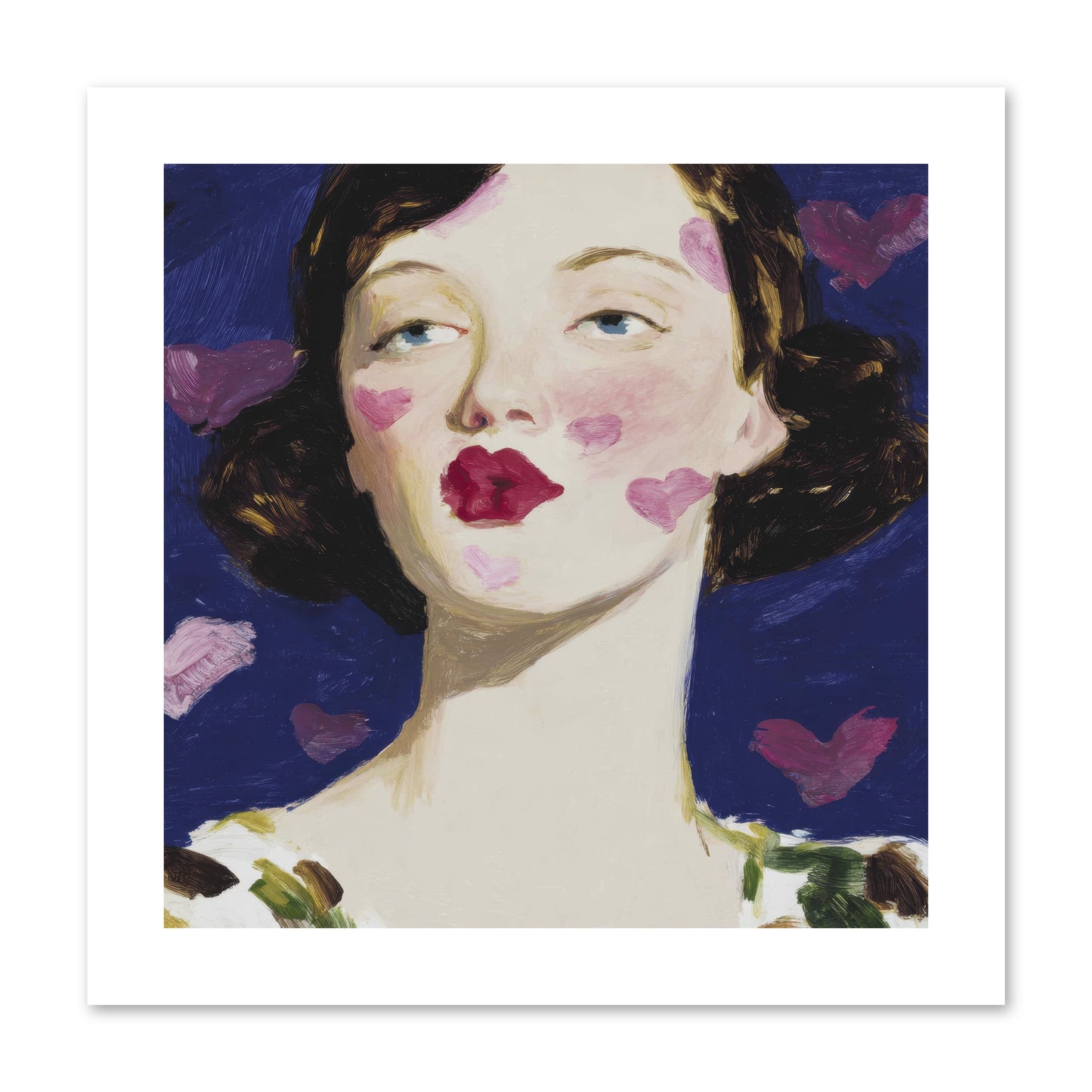 A Parlour For Half-Remembered Kisses -- Paper Print 10x10