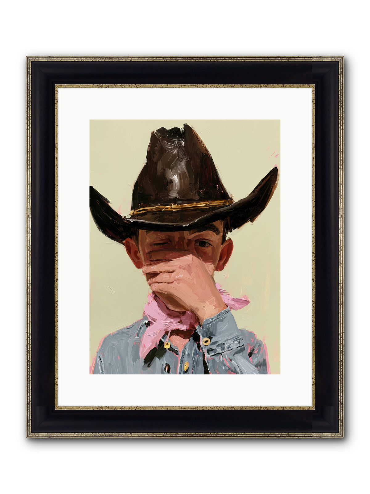 A Pocketful of Spurs REZ — A-Pocketful-of-Spurs_REZ-12x16-Framed-Print-Black-Gold.jpg