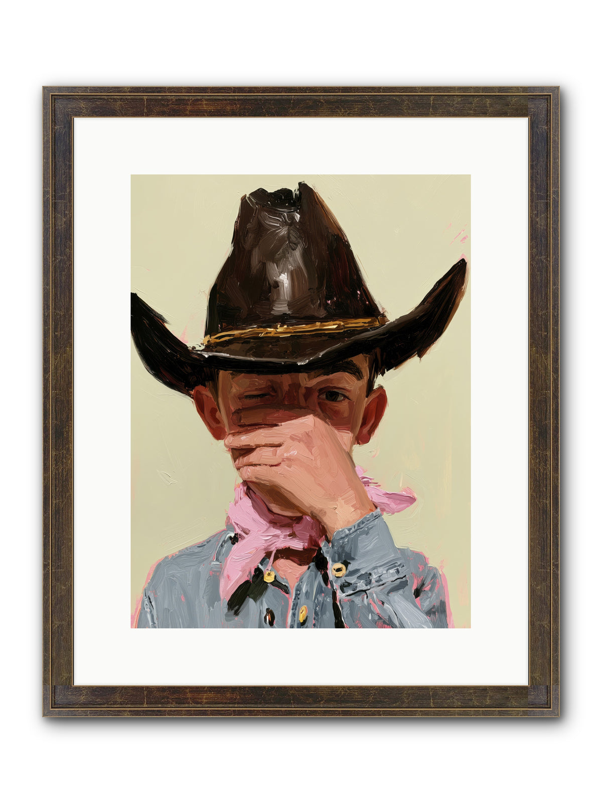 A Pocketful of Spurs REZ — A-Pocketful-of-Spurs_REZ-12x16-Framed-Print-Slimwoods-Black-Gold.jpg