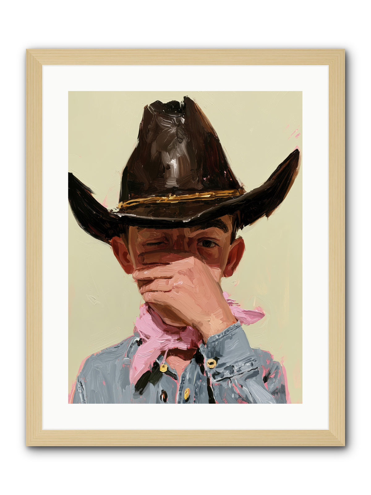 A Pocketful of Spurs REZ — A-Pocketful-of-Spurs_REZ-18x24-Framed-Print-Natural.jpg