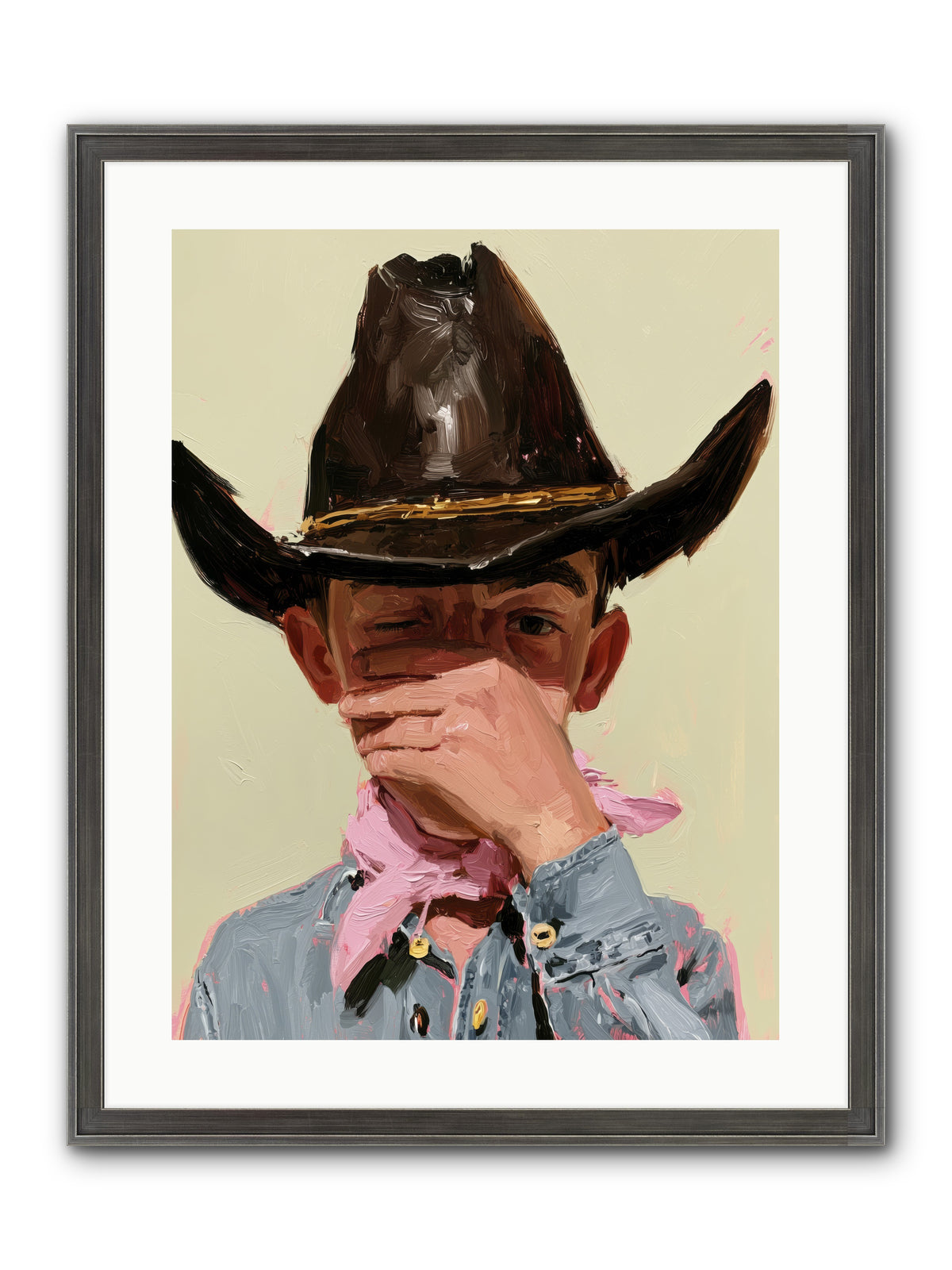 A Pocketful of Spurs REZ — A-Pocketful-of-Spurs_REZ-18x24-Framed-Print-Slimwoods-Black-Silver.jpg
