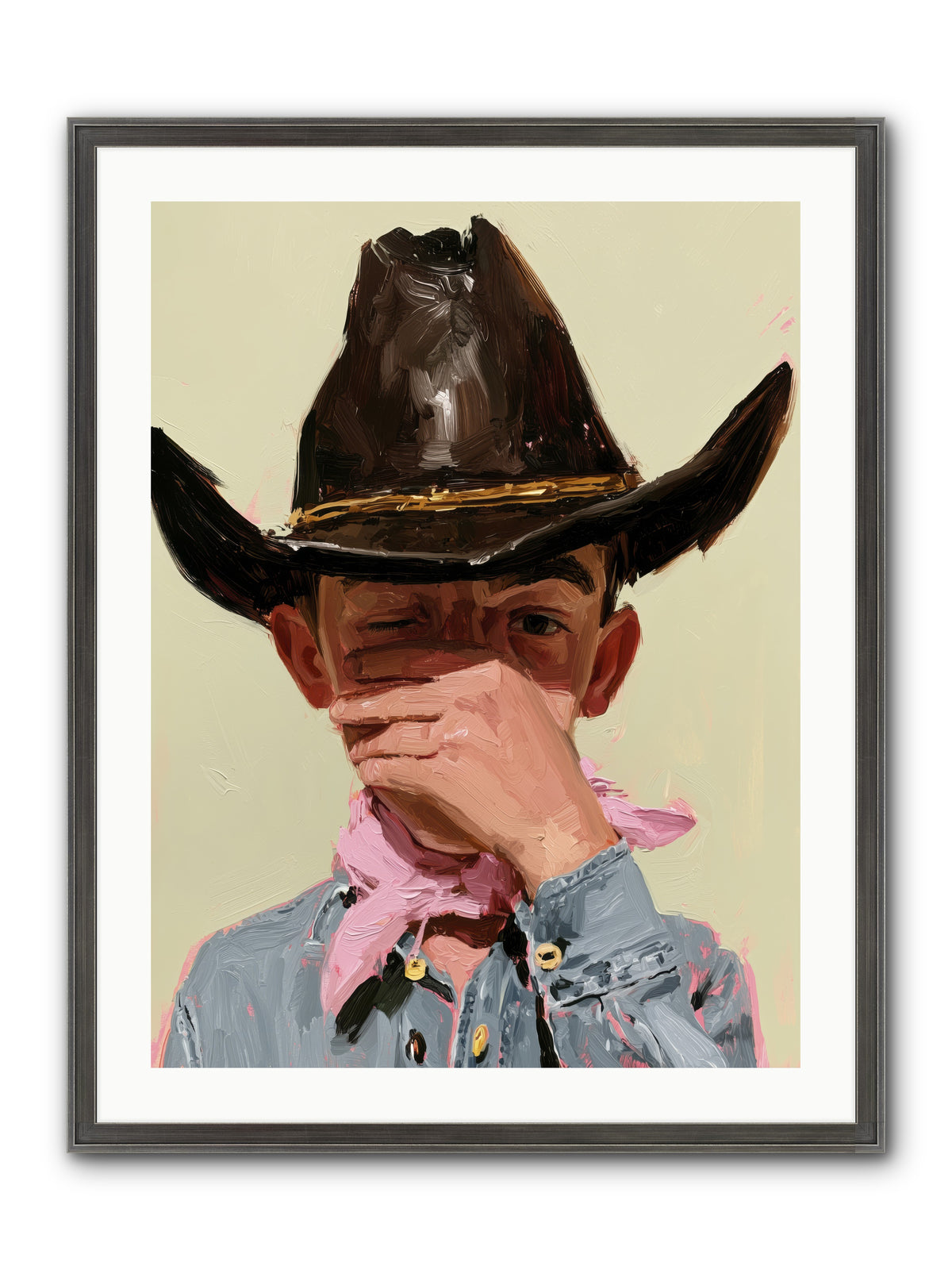 A Pocketful of Spurs REZ — A-Pocketful-of-Spurs_REZ-24x32-Framed-Print-Slimwoods-Black-Silver.jpg