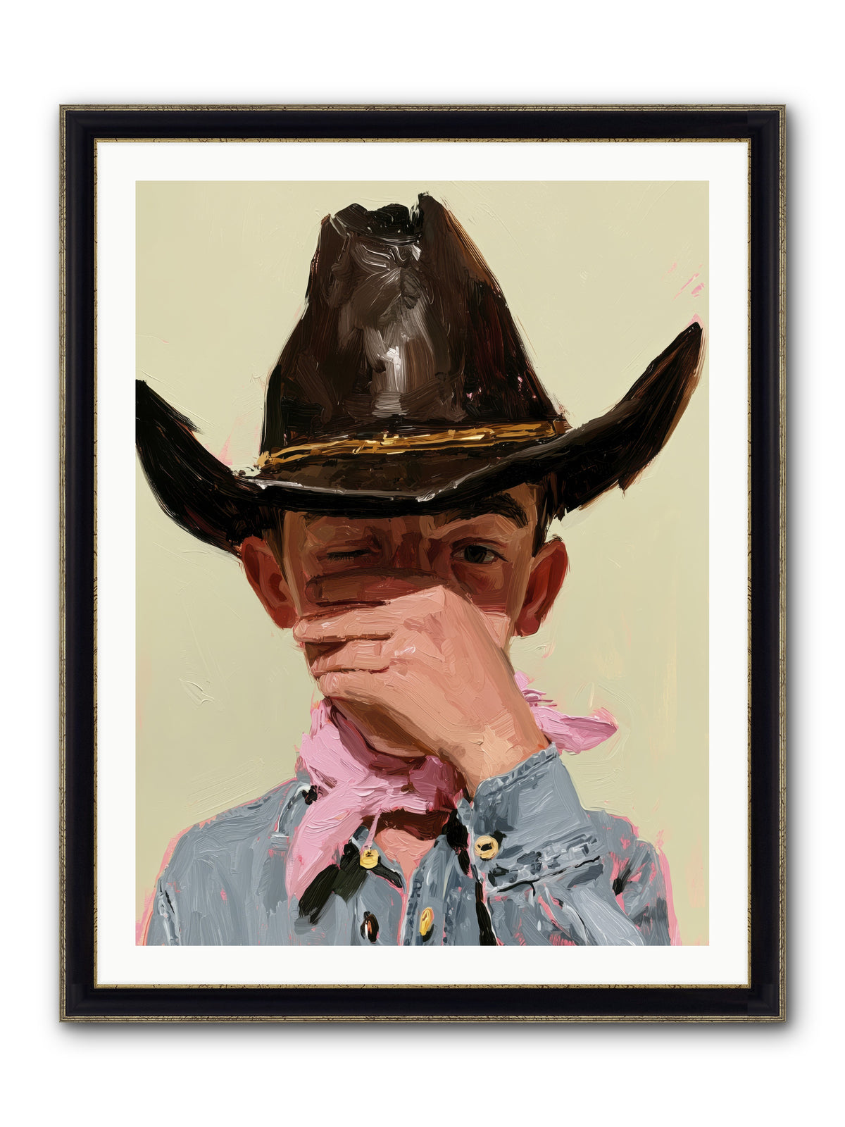 A Pocketful of Spurs REZ — A-Pocketful-of-Spurs_REZ-30x40-Framed-Print-Black-Gold.jpg