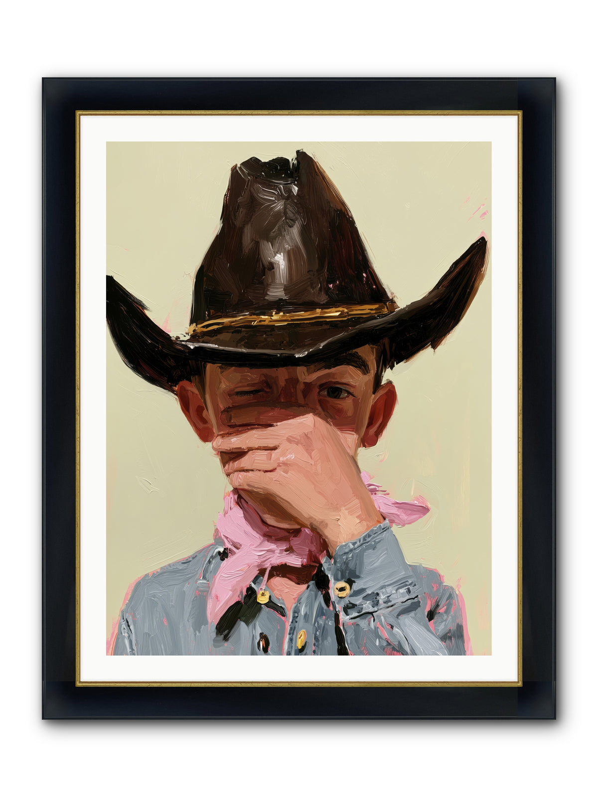 A Pocketful of Spurs REZ — A-Pocketful-of-Spurs_REZ-30x40-Framed-Print-Wide-Black-w-Gold.jpg
