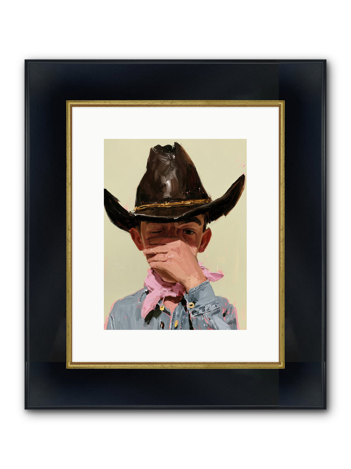 A Pocketful of Spurs REZ — A-Pocketful-of-Spurs_REZ-9x12-Framed-Print-Wide-Black-w-Gold.jpg