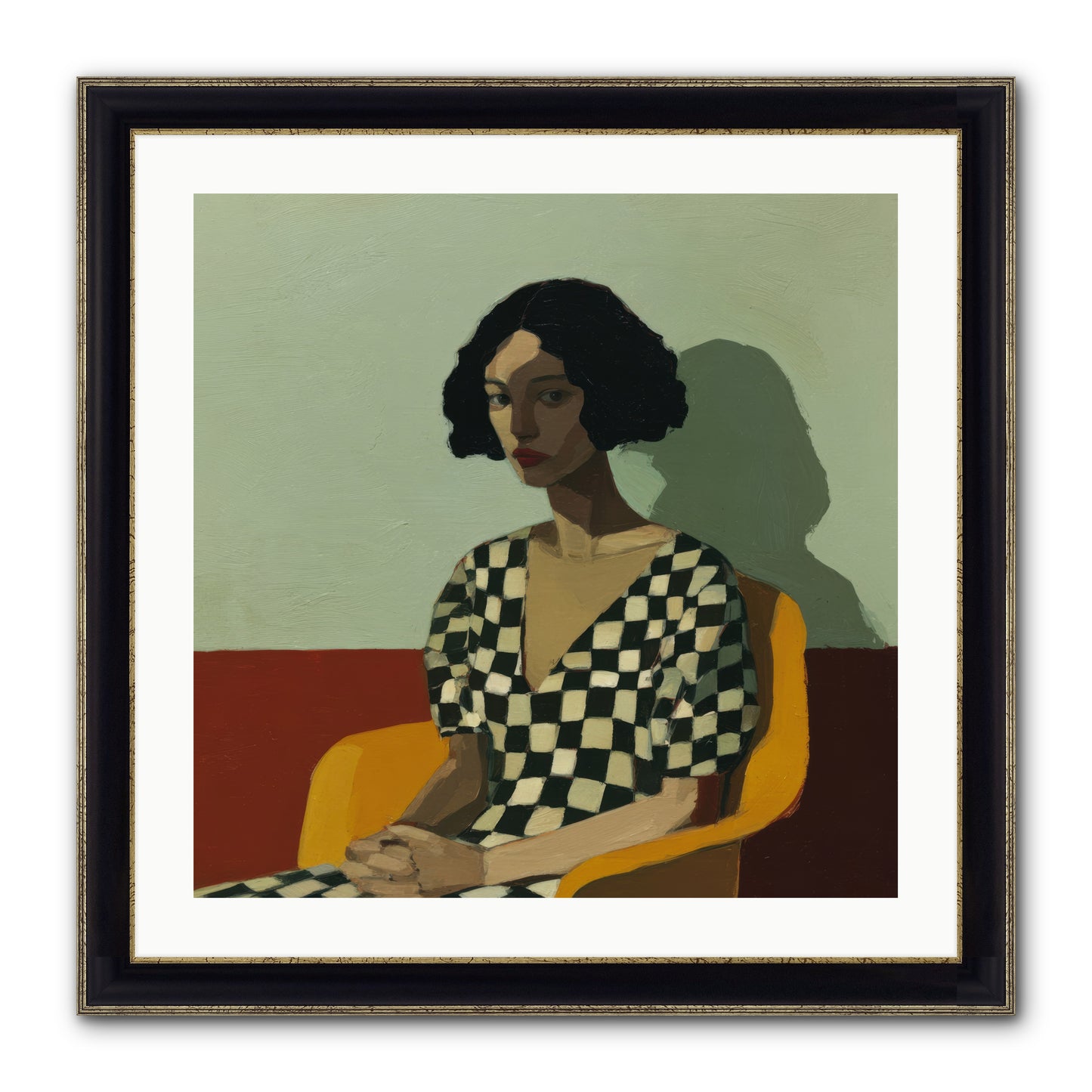 A Quiet Kind of Certainty — A-Quiet-Kind-of-Certainty-24x24-Framed-Print-Black-Gold.jpg