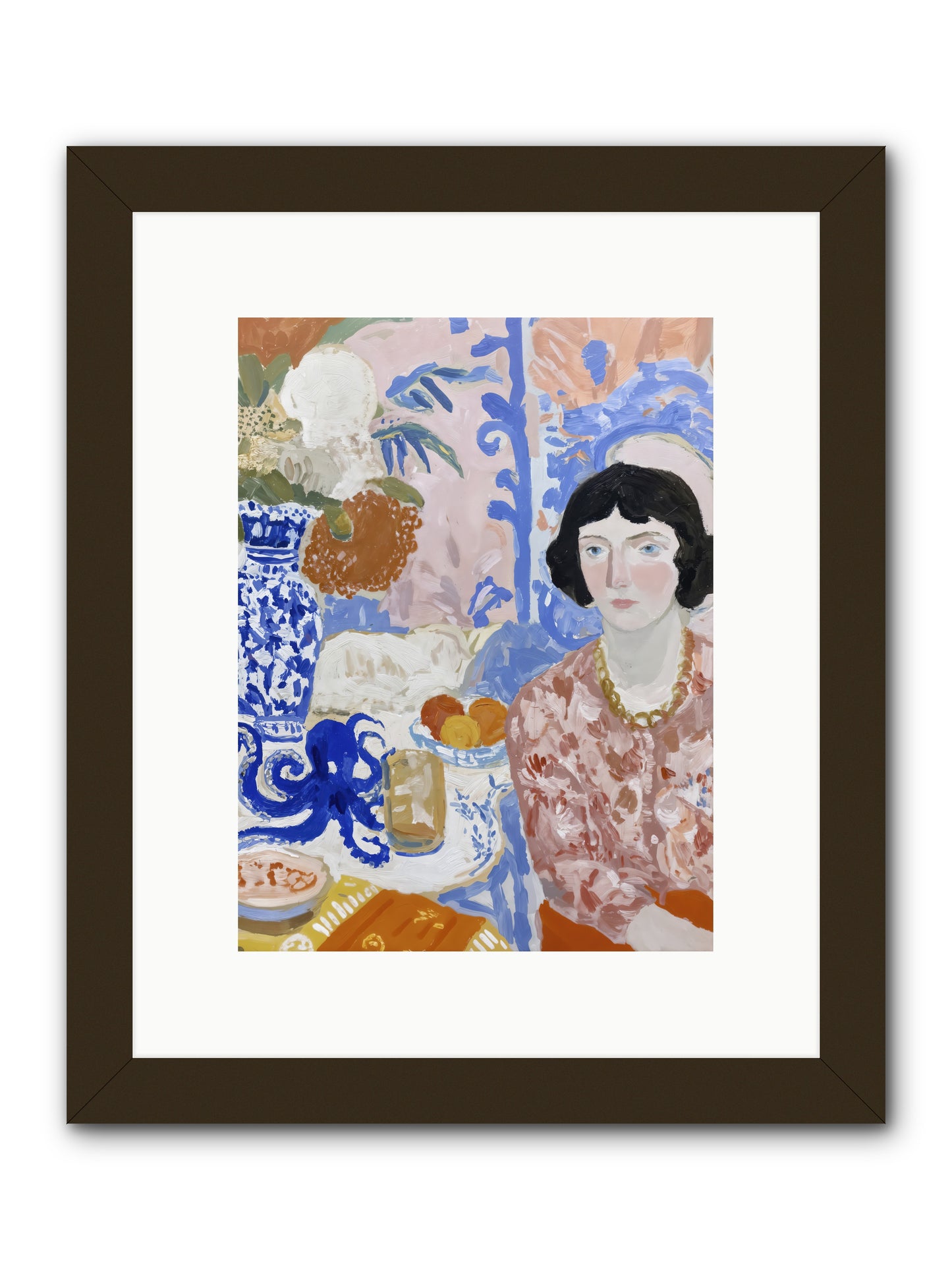 A Quiet No One Understood -- Framed Print - Black 9x12