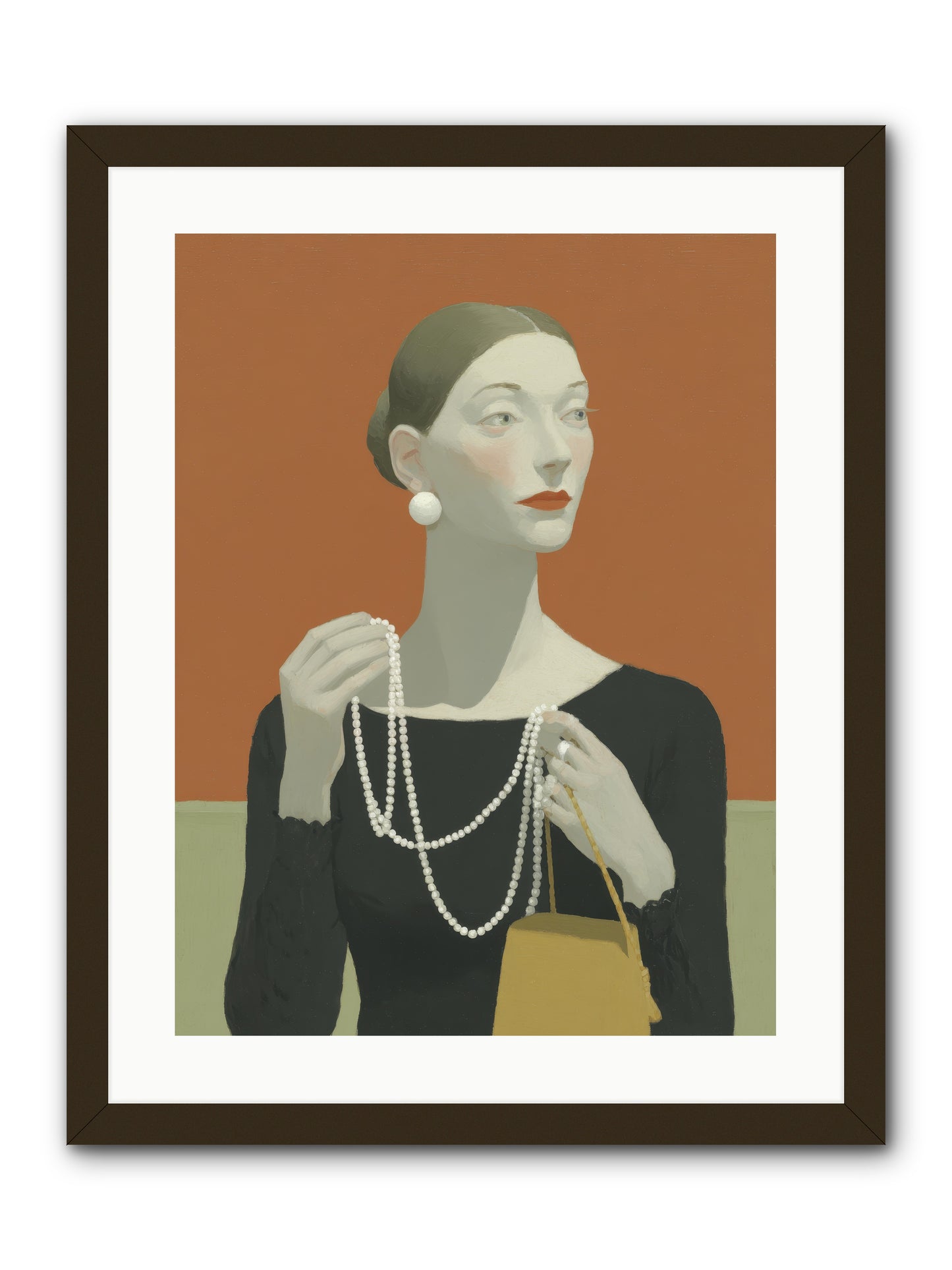 A Quiet Rebellion -- Framed Print - Black 18x24