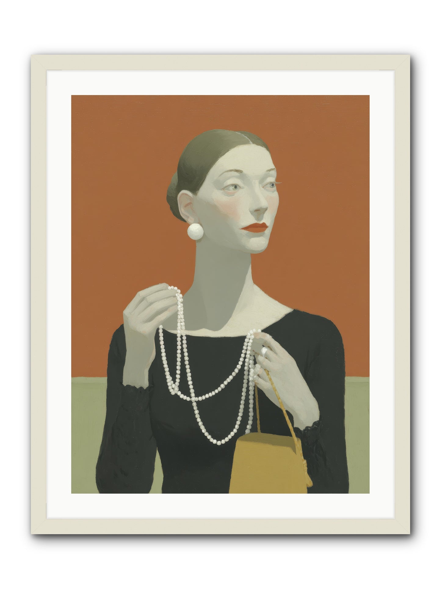 A Quiet Rebellion -- Framed Print - White 24x32