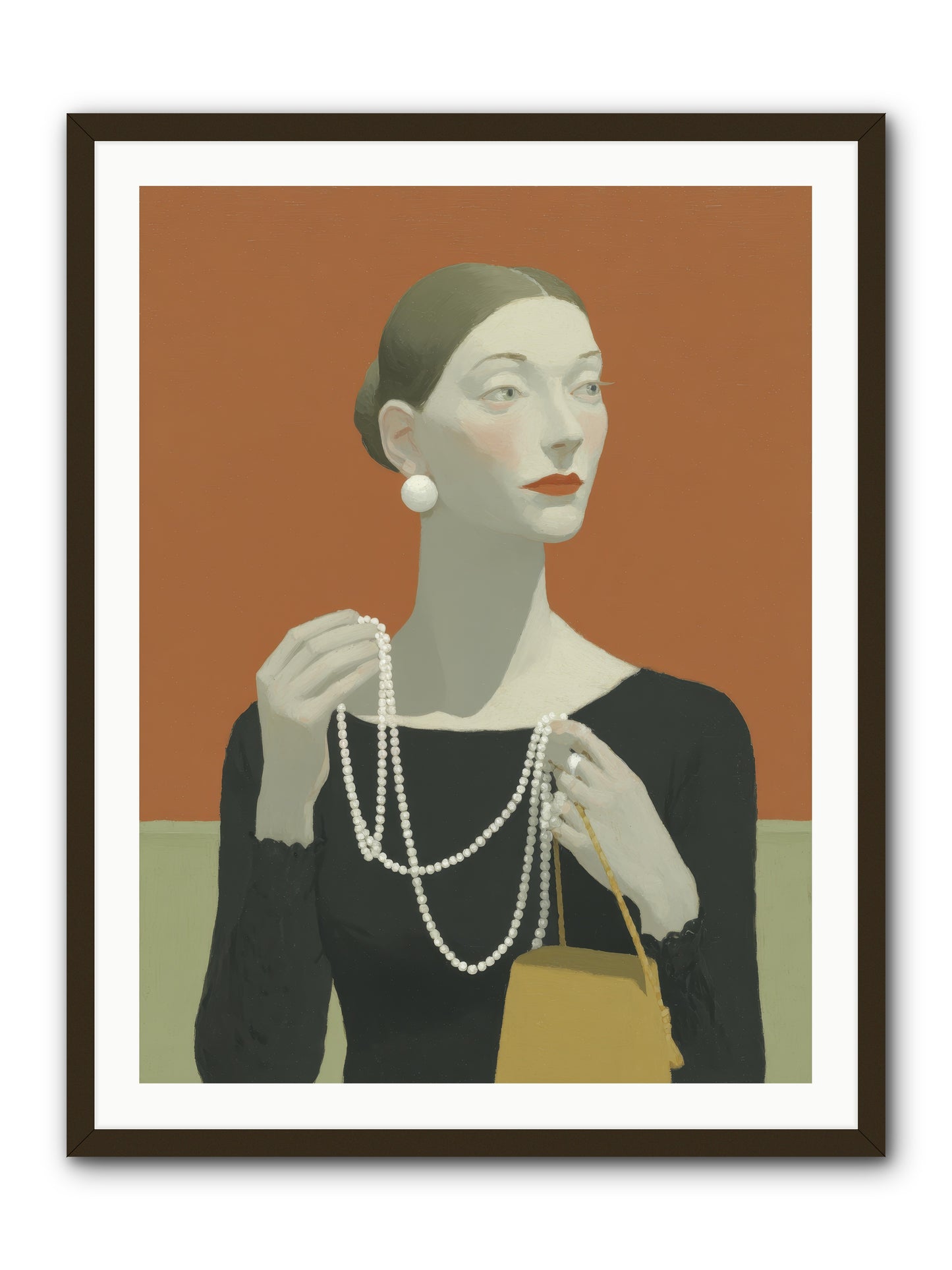 A Quiet Rebellion -- Framed Print - Black 30x40
