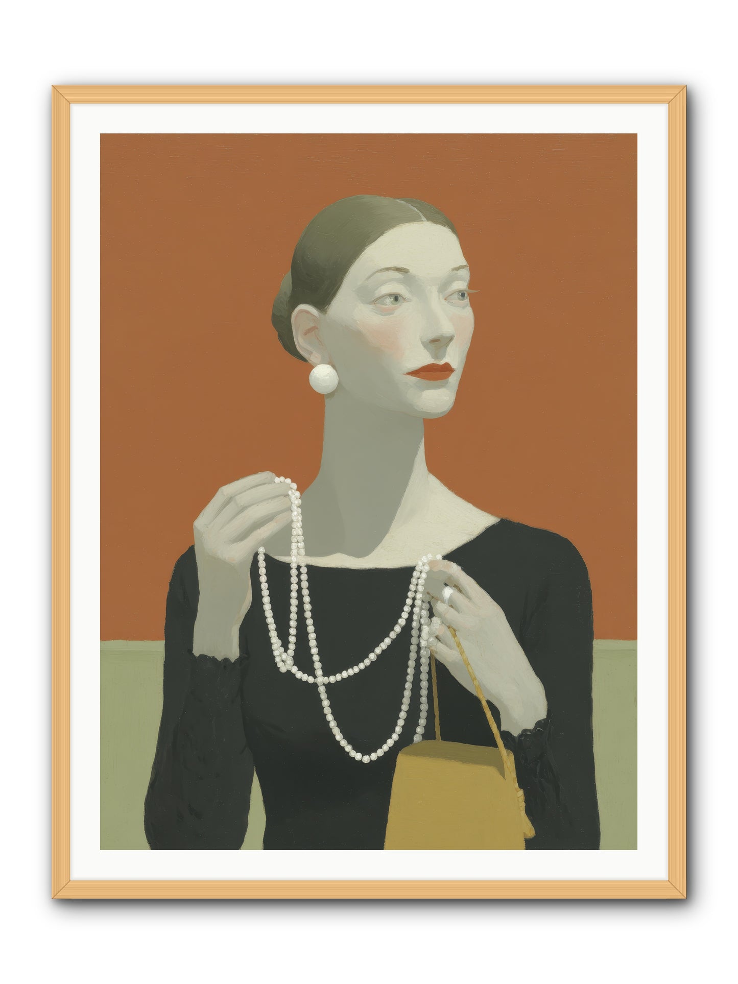 A Quiet Rebellion -- Framed Print - Natural 36x48
